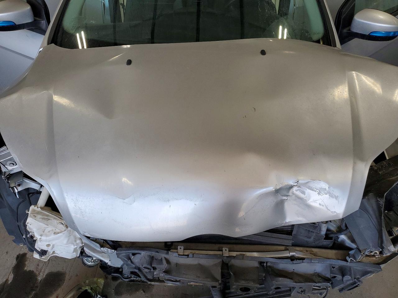 2014 Ford Focus Se Silver vin: 1FADP3F25EL321986