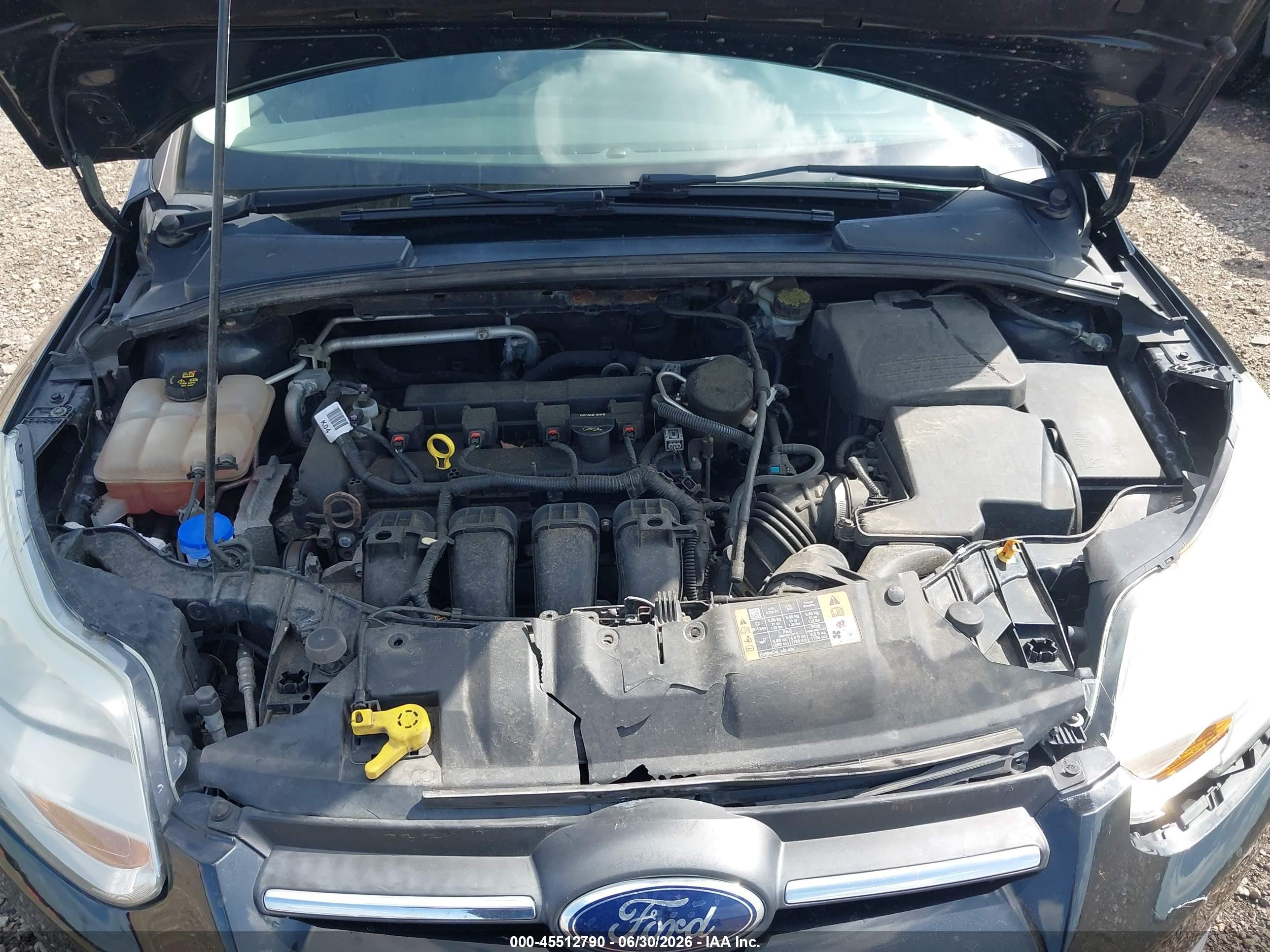 2014 Ford Focus Se Черный vin: 1FADP3F25EL340098