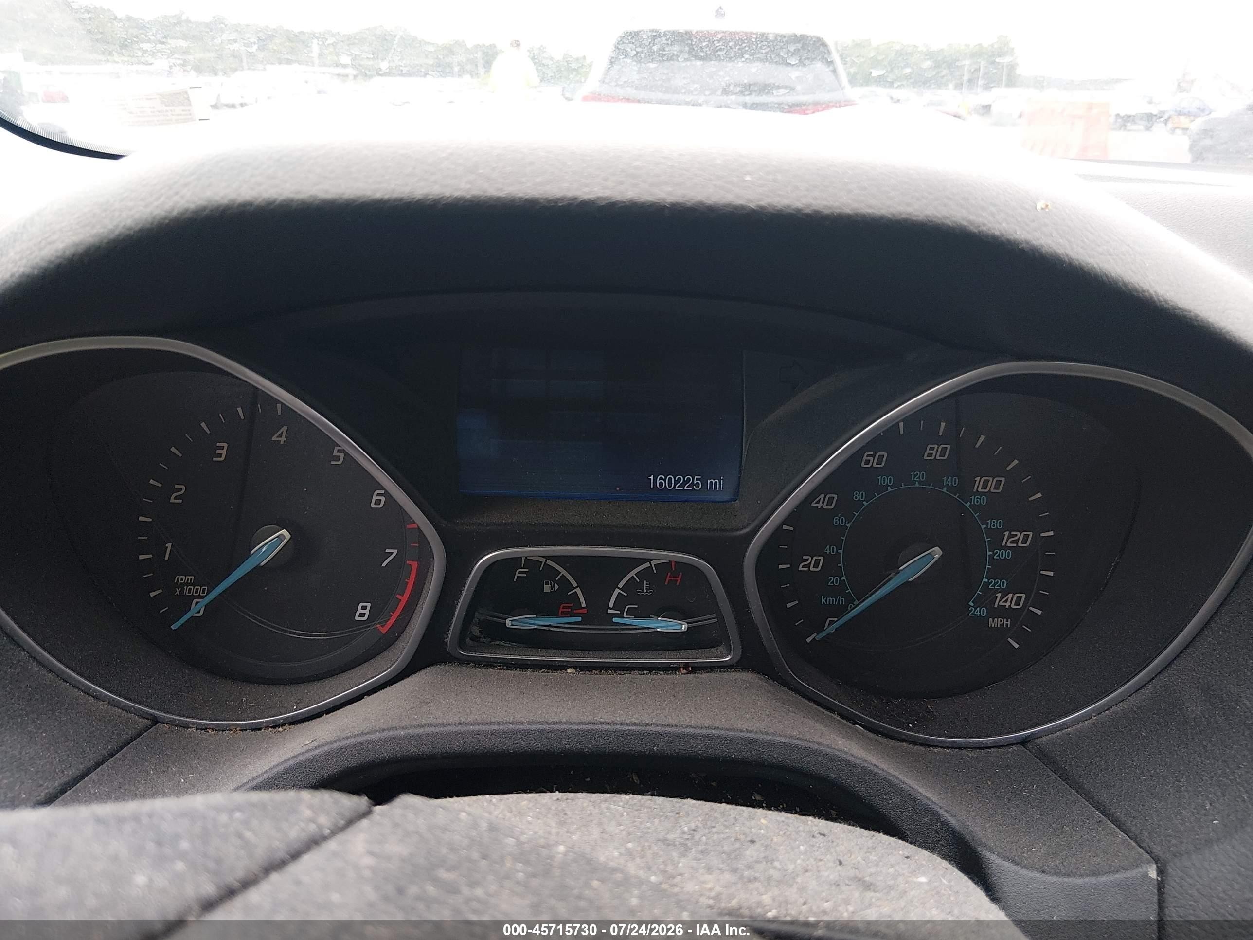 2014 Ford Focus Se Gray vin: 1FADP3F25EL363199