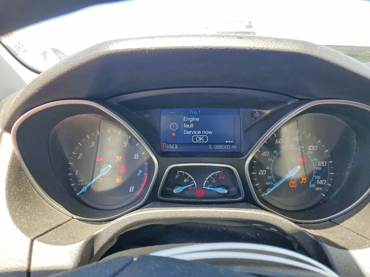 2014 Ford Focus Se Gray vin: 1FADP3F25EL392296