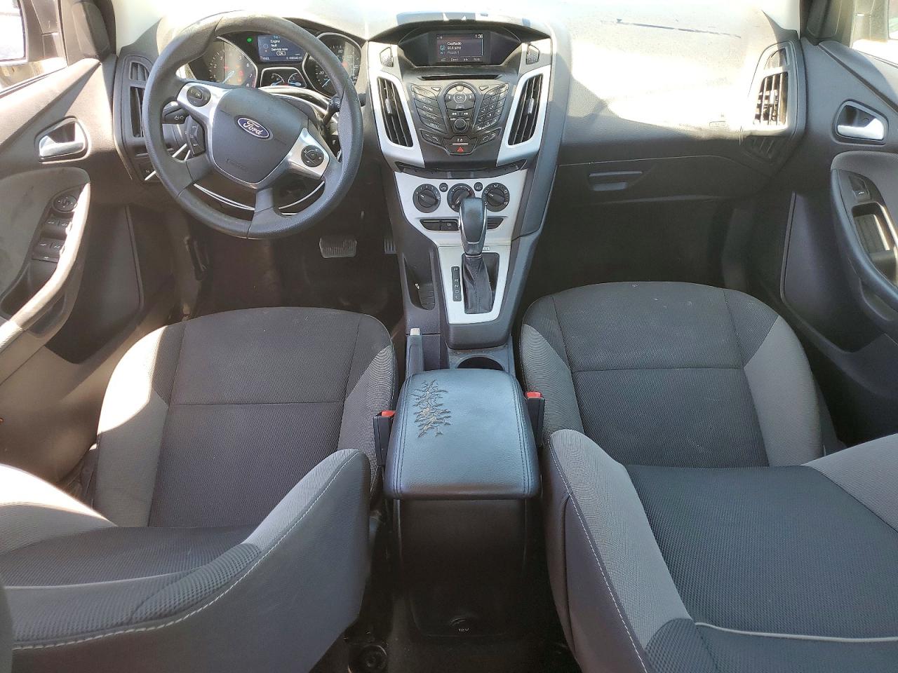 2014 Ford Focus Se Gray vin: 1FADP3F25EL392296