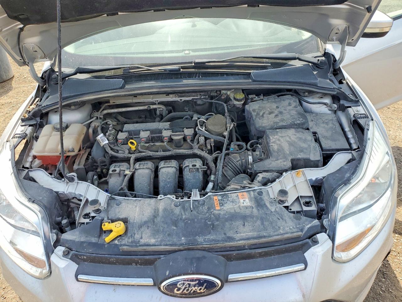 2014 Ford Focus Se Silver vin: 1FADP3F25EL393870