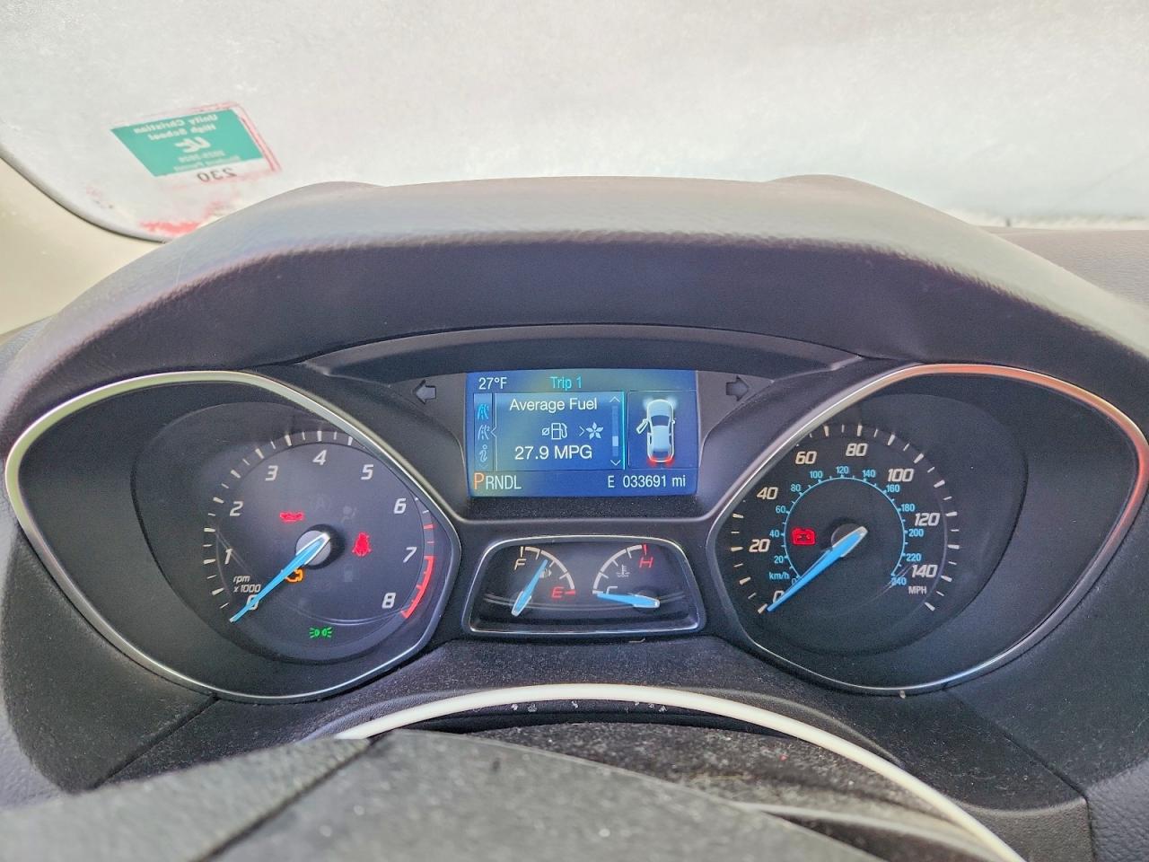 2014 Ford Focus Se Red vin: 1FADP3F25EL393965