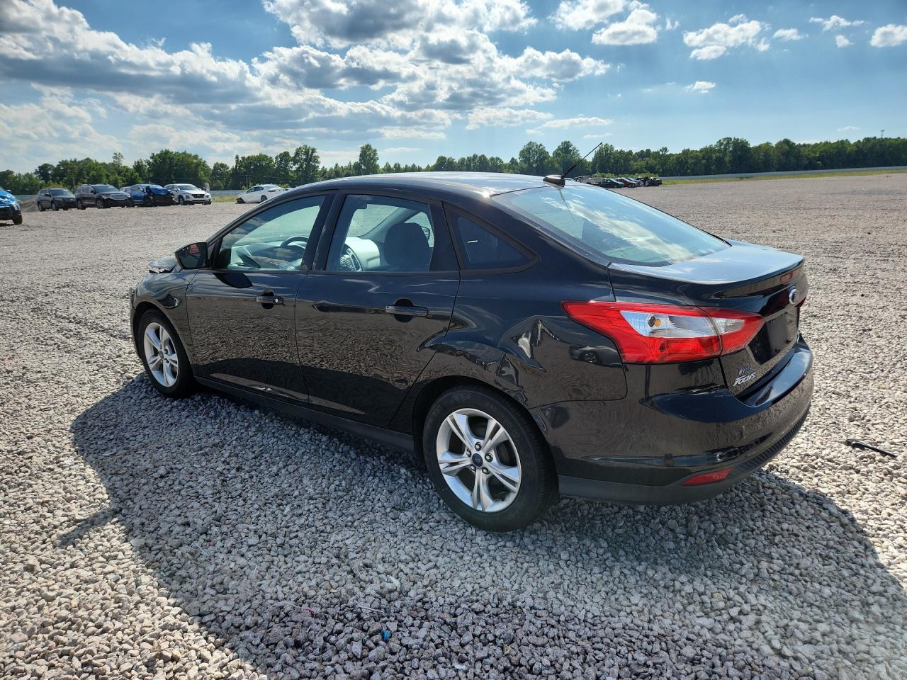 2014 Ford Focus Se Black vin: 1FADP3F25EL396803