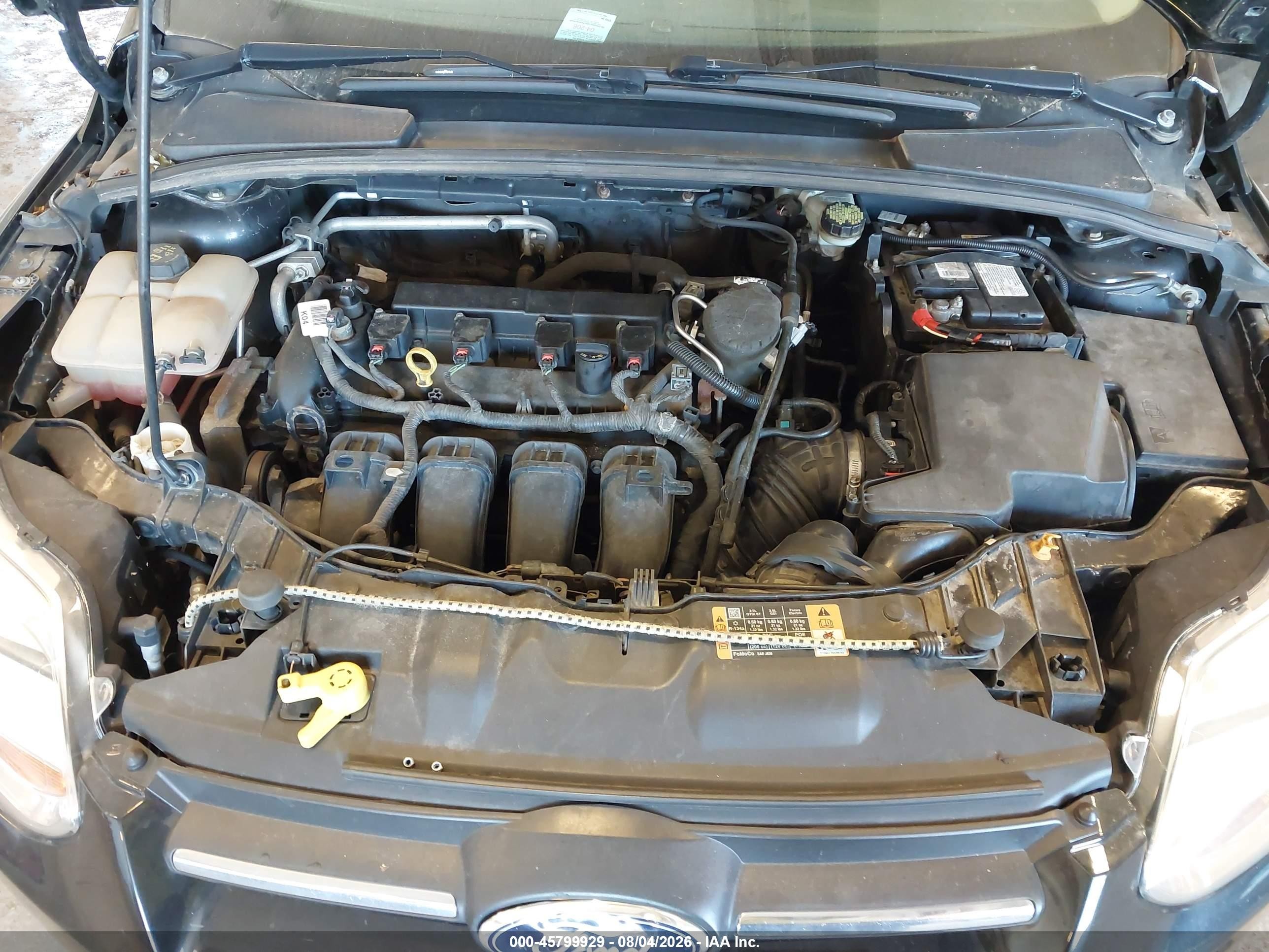 2014 Ford Focus Se Black vin: 1FADP3F25EL398082