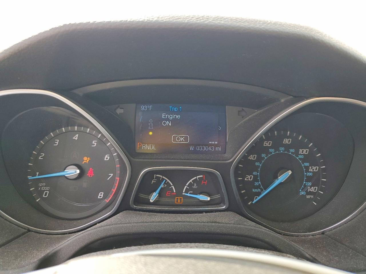 2014 Ford Focus Se Silver vin: 1FADP3F25EL410991