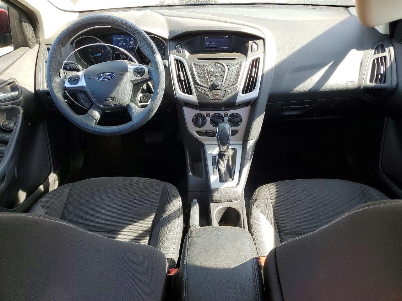 2014 Ford Focus Se Red vin: 1FADP3F25EL417973