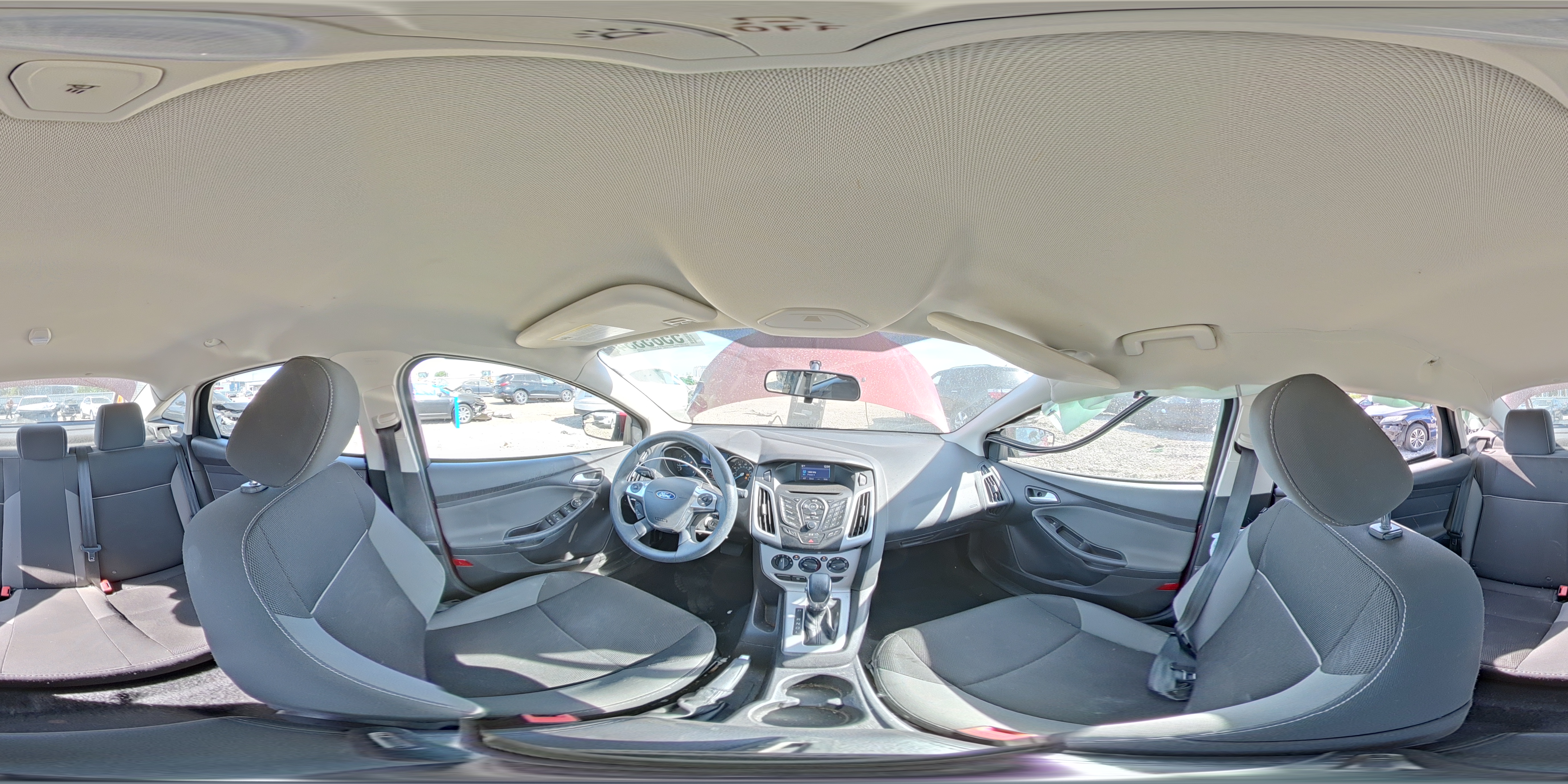 2014 Ford Focus Se Red vin: 1FADP3F25EL417973