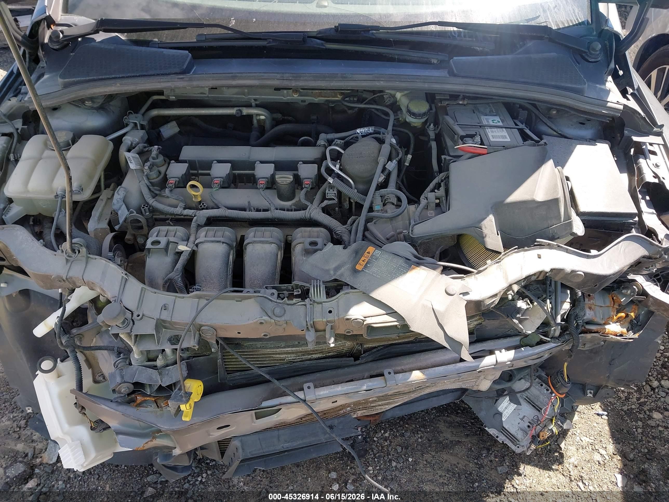 2014 Ford Focus Se Gray vin: 1FADP3F25EL434627