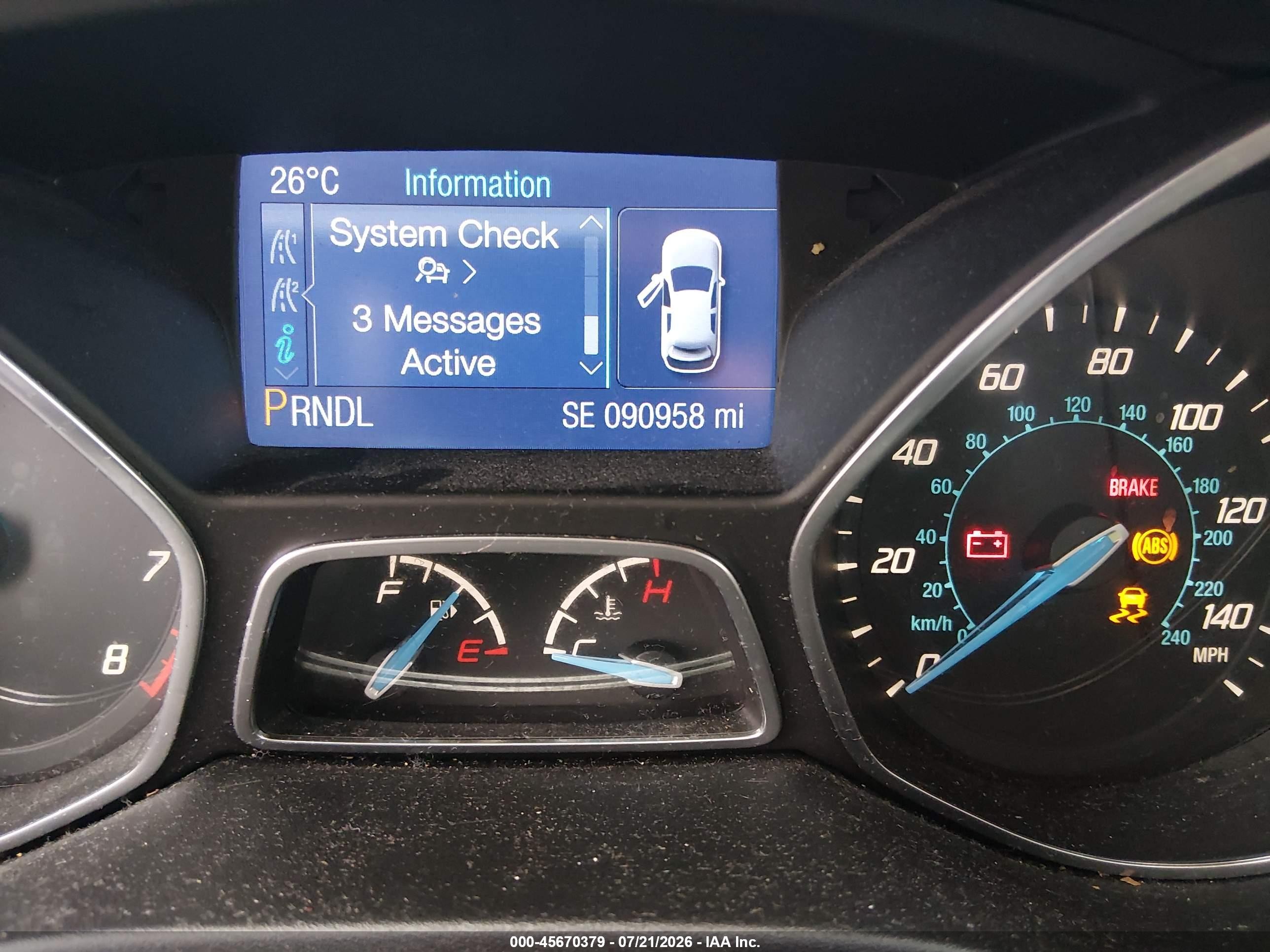 2014 Ford Focus Se Черный vin: 1FADP3F25EL449614