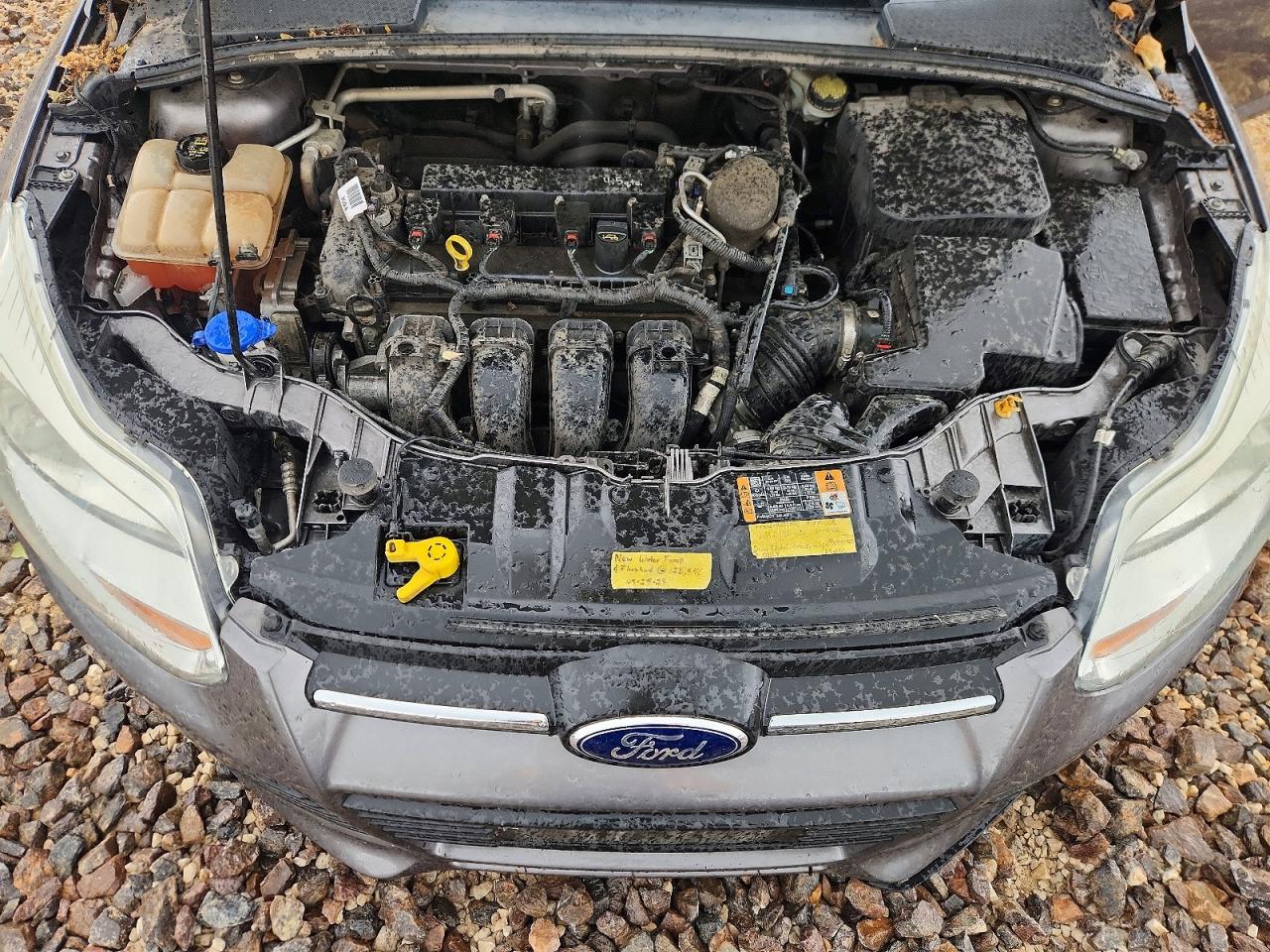 2014 Ford Focus Se Gray vin: 1FADP3F25EL461231