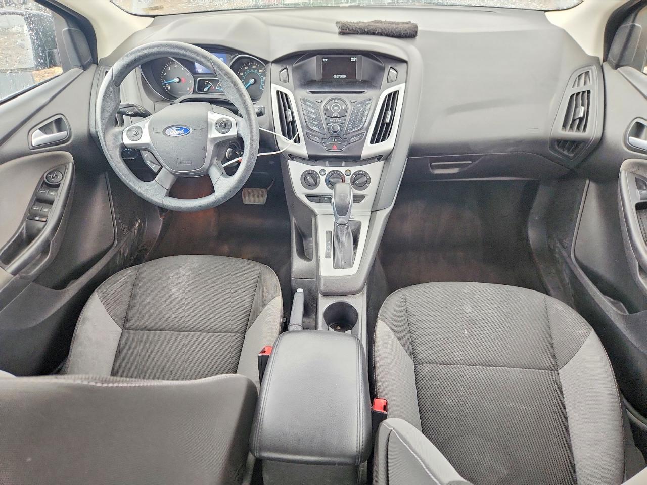 2014 Ford Focus Se Gray vin: 1FADP3F25EL461231
