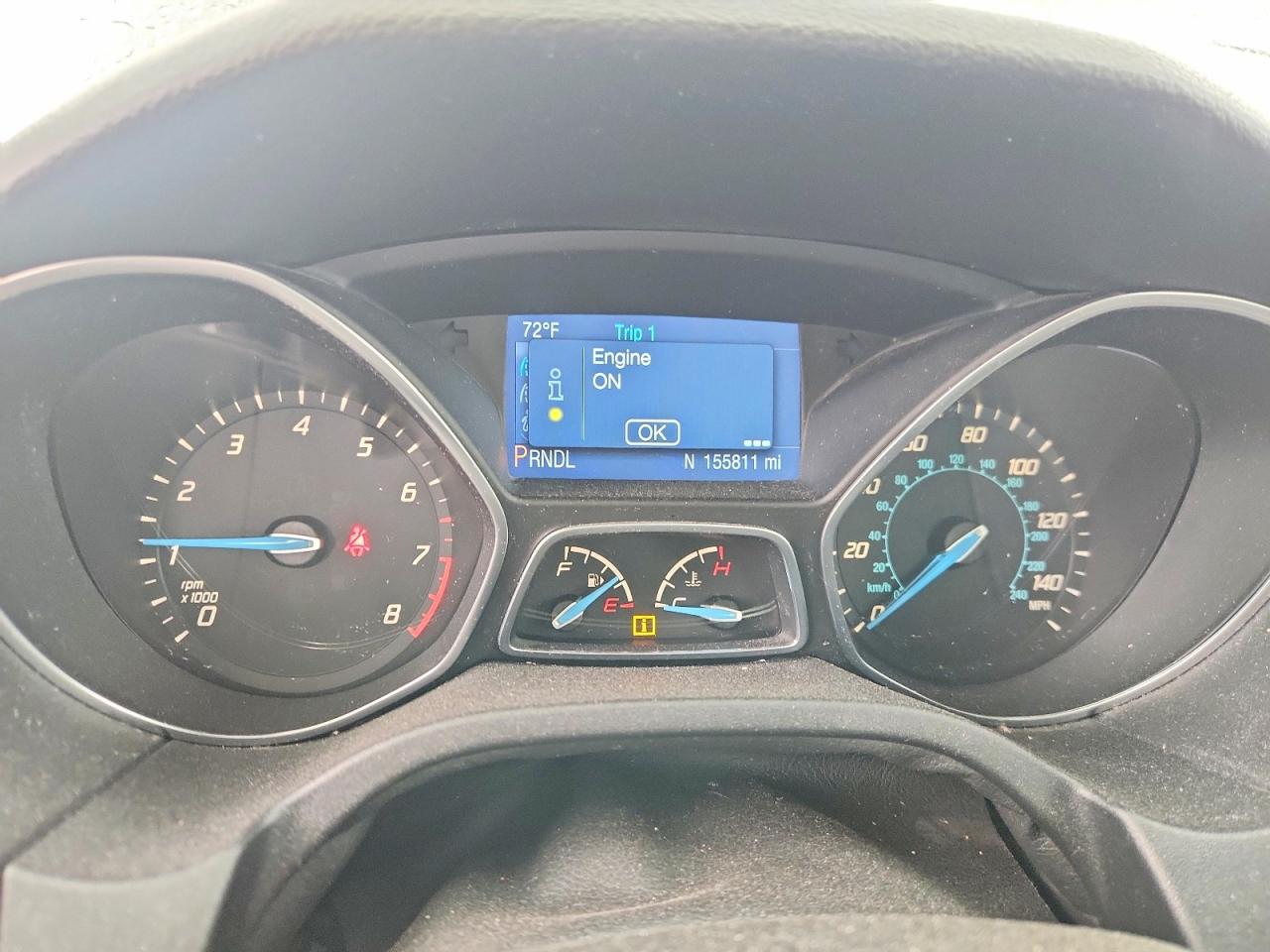2014 Ford Focus Se Gray vin: 1FADP3F25EL461231