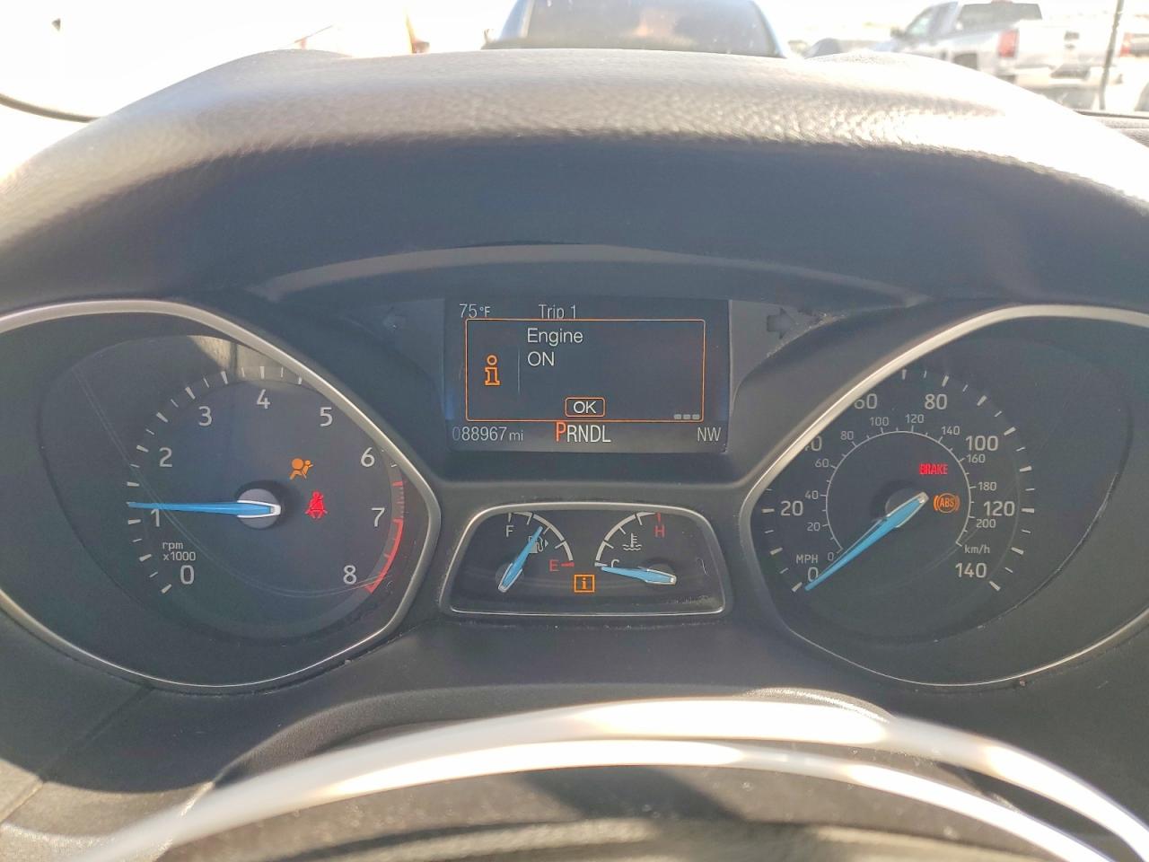 2015 Ford Focus Se Silver vin: 1FADP3F25FL221548