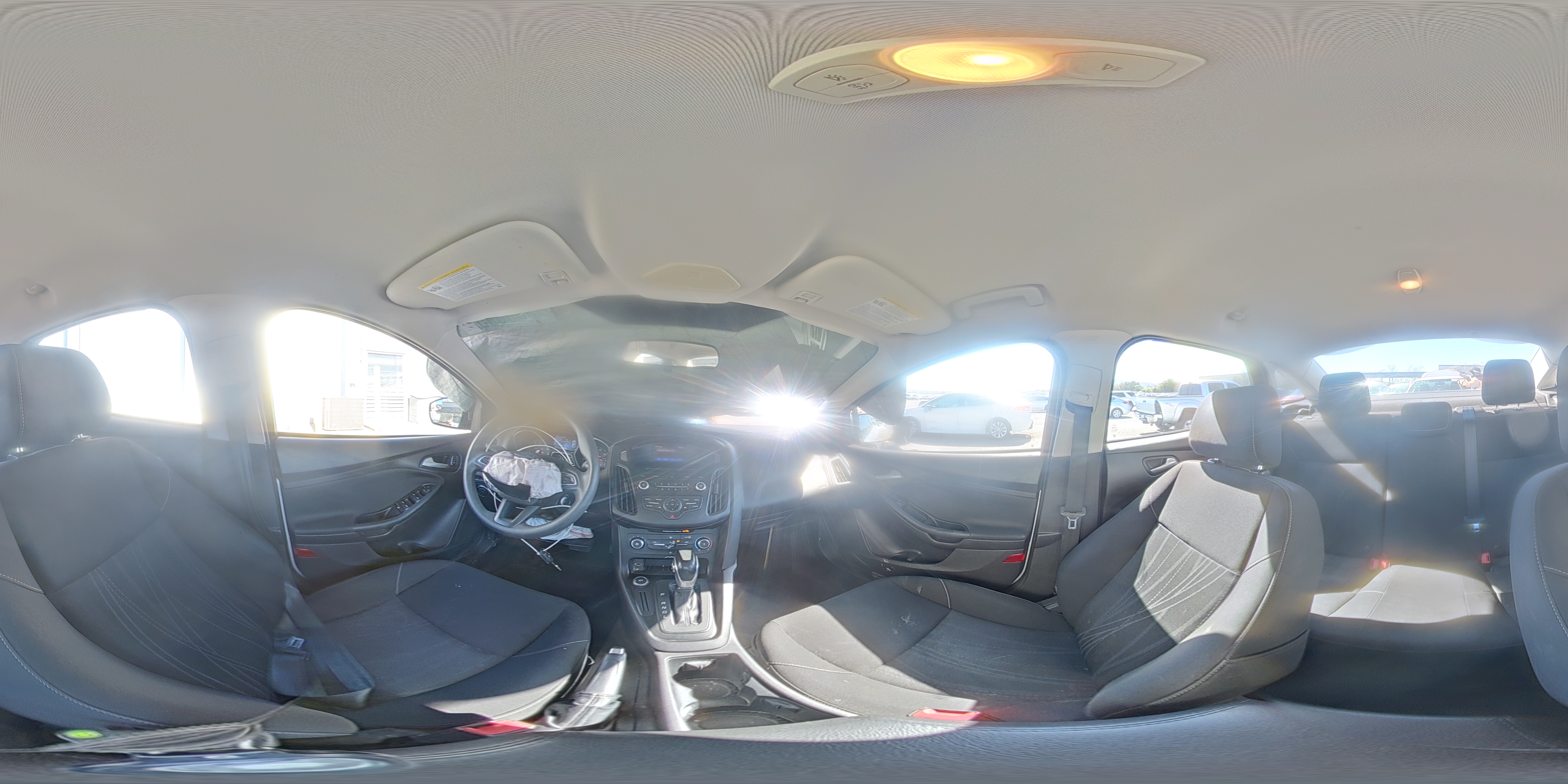 2015 Ford Focus Se Silver vin: 1FADP3F25FL221548