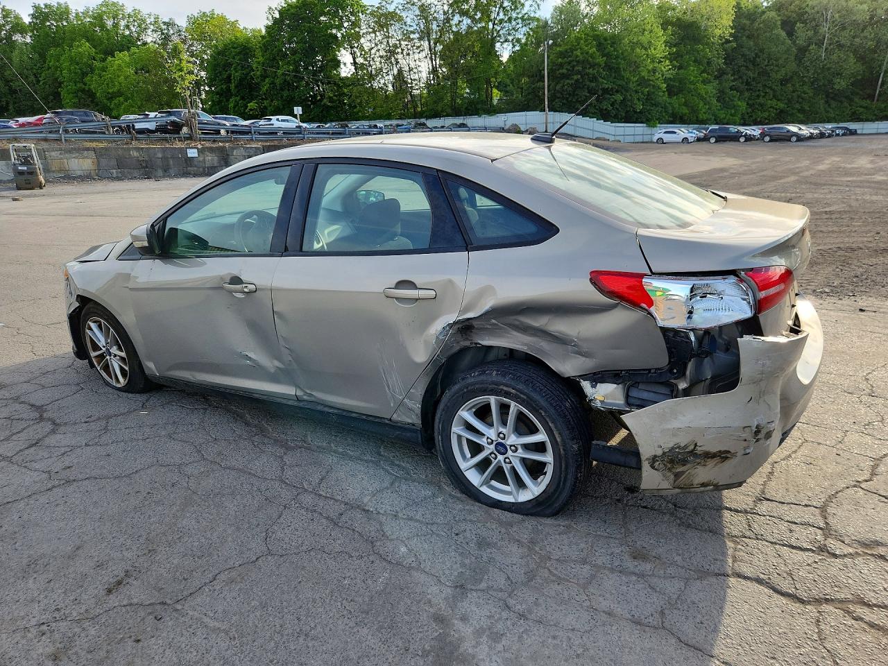 2015 Ford Focus Se Tan vin: 1FADP3F25FL228466