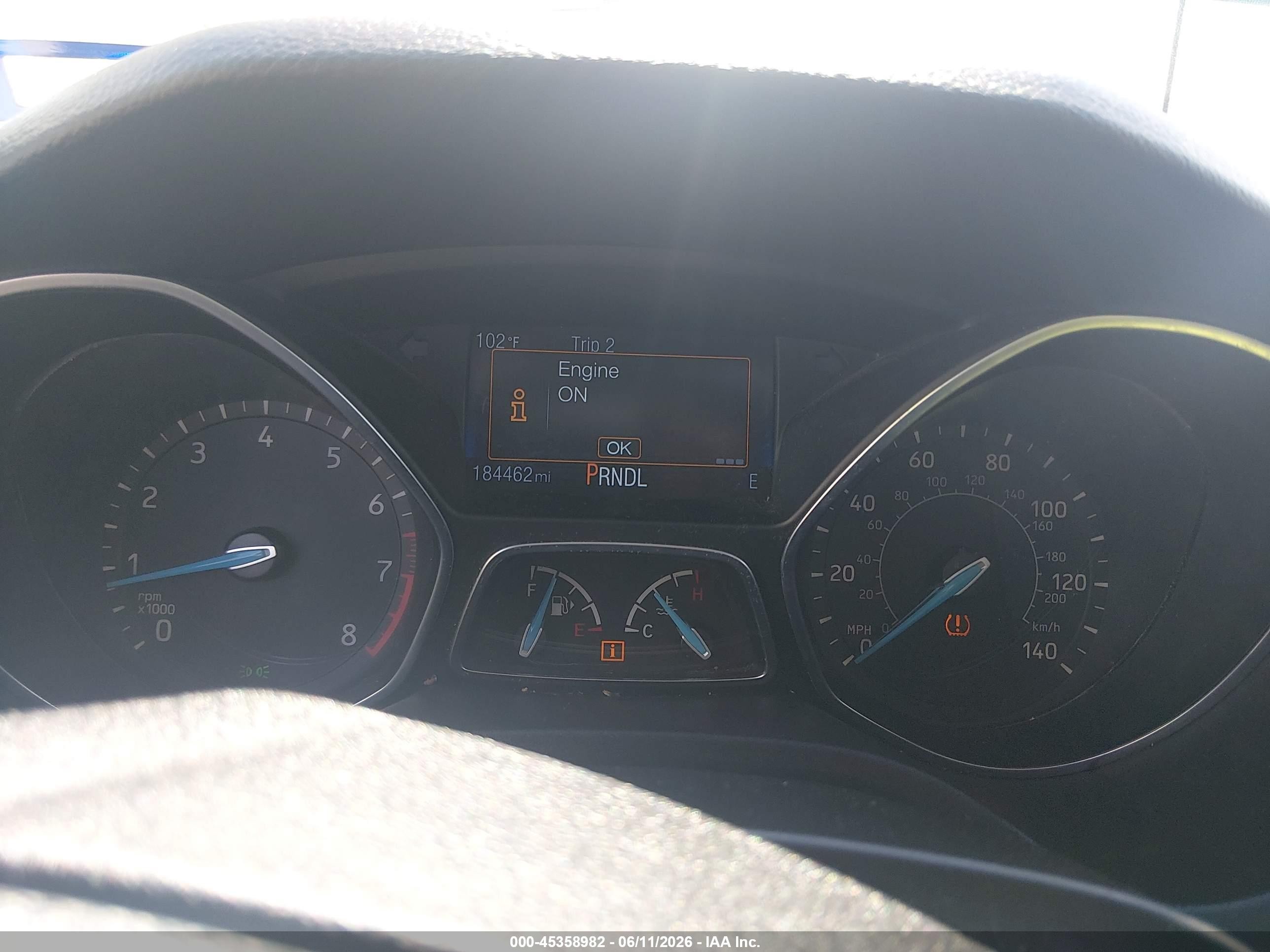 2015 Ford Focus Se Черный vin: 1FADP3F25FL244943