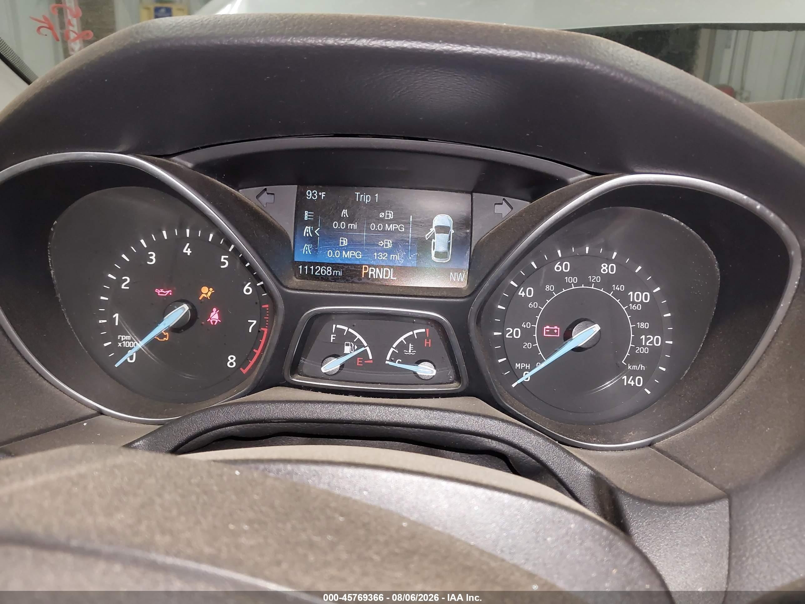 2015 Ford Focus Se Серебряный vin: 1FADP3F25FL269227