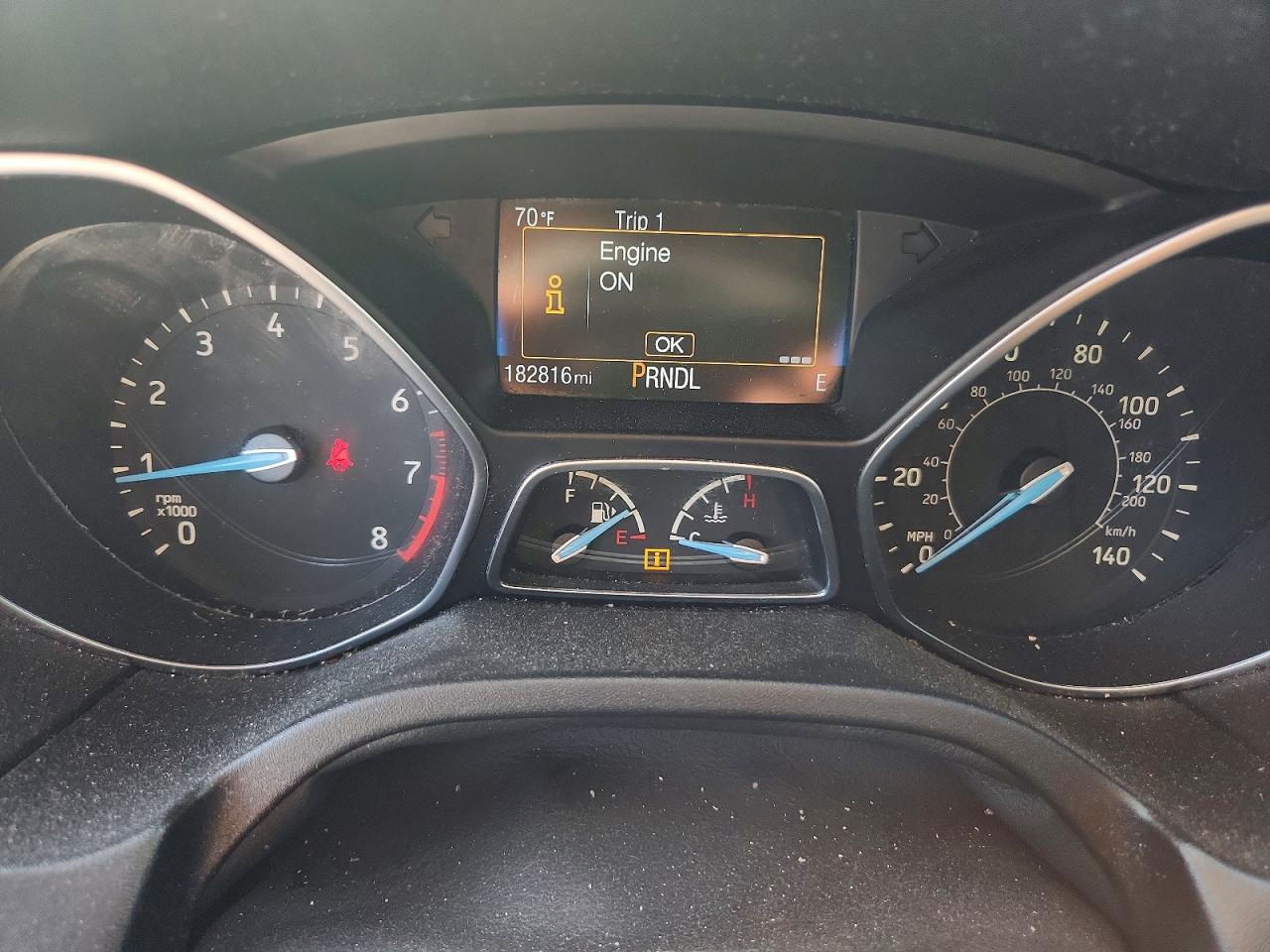 2015 Ford Focus Se Gray vin: 1FADP3F25FL277134