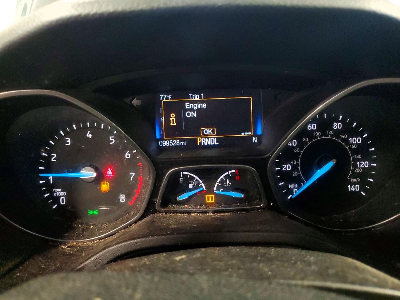 2015 Ford Focus Se Gray vin: 1FADP3F25FL302579