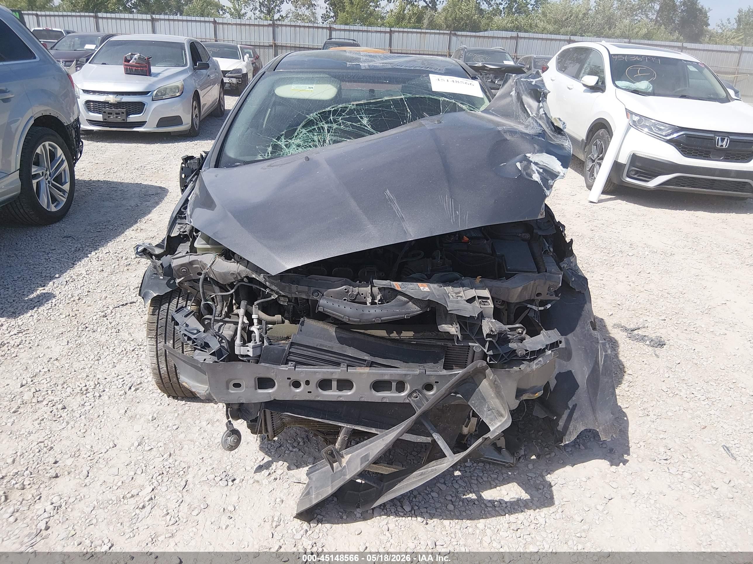 2015 Ford Focus Se Серый vin: 1FADP3F25FL305241