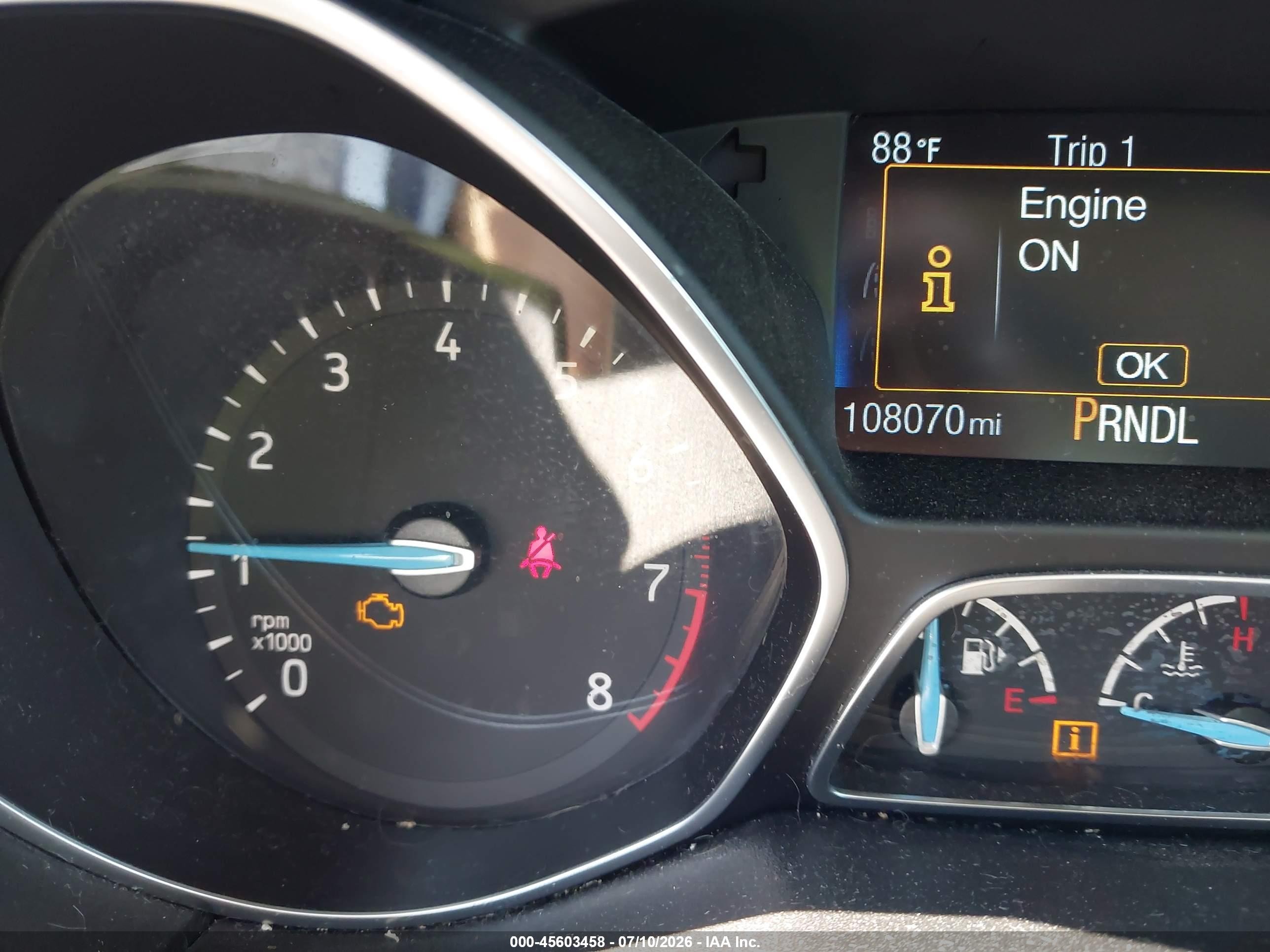 2015 Ford Focus Se White vin: 1FADP3F25FL345903