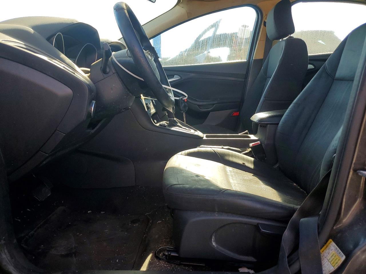 2015 Ford Focus Se Gray vin: 1FADP3F25FL358103