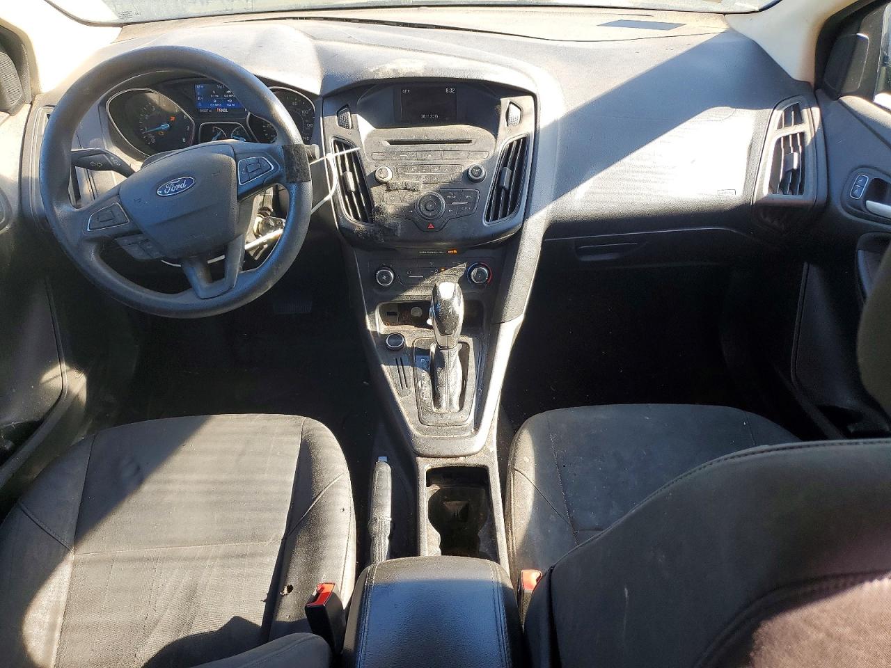 2015 Ford Focus Se Gray vin: 1FADP3F25FL358103