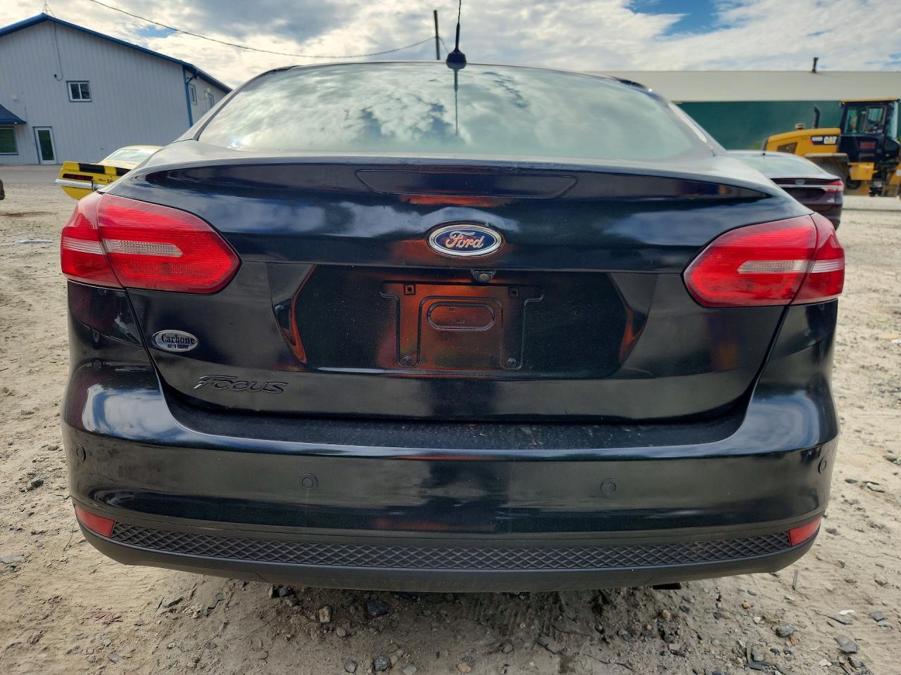 2015 Ford Focus Se Черный vin: 1FADP3F25FL365083