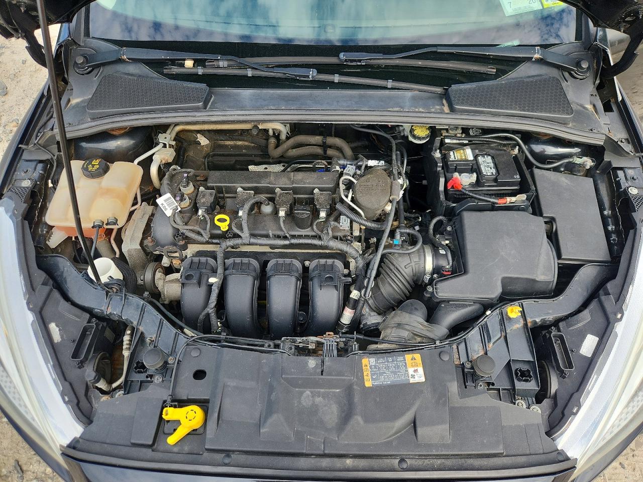 2015 Ford Focus Se Черный vin: 1FADP3F25FL365083