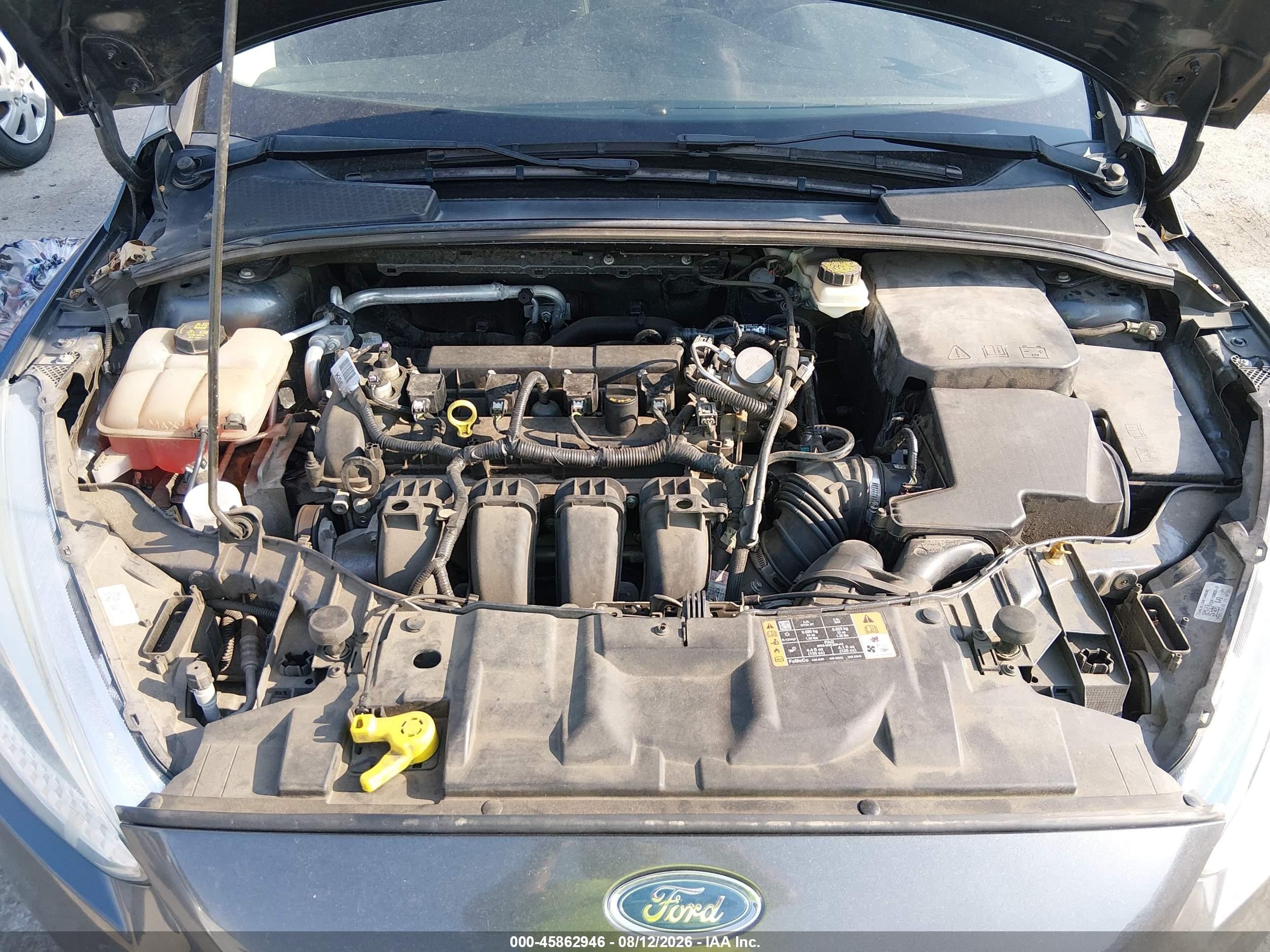 2017 Ford Focus Se Gray vin: 1FADP3F25HL221875
