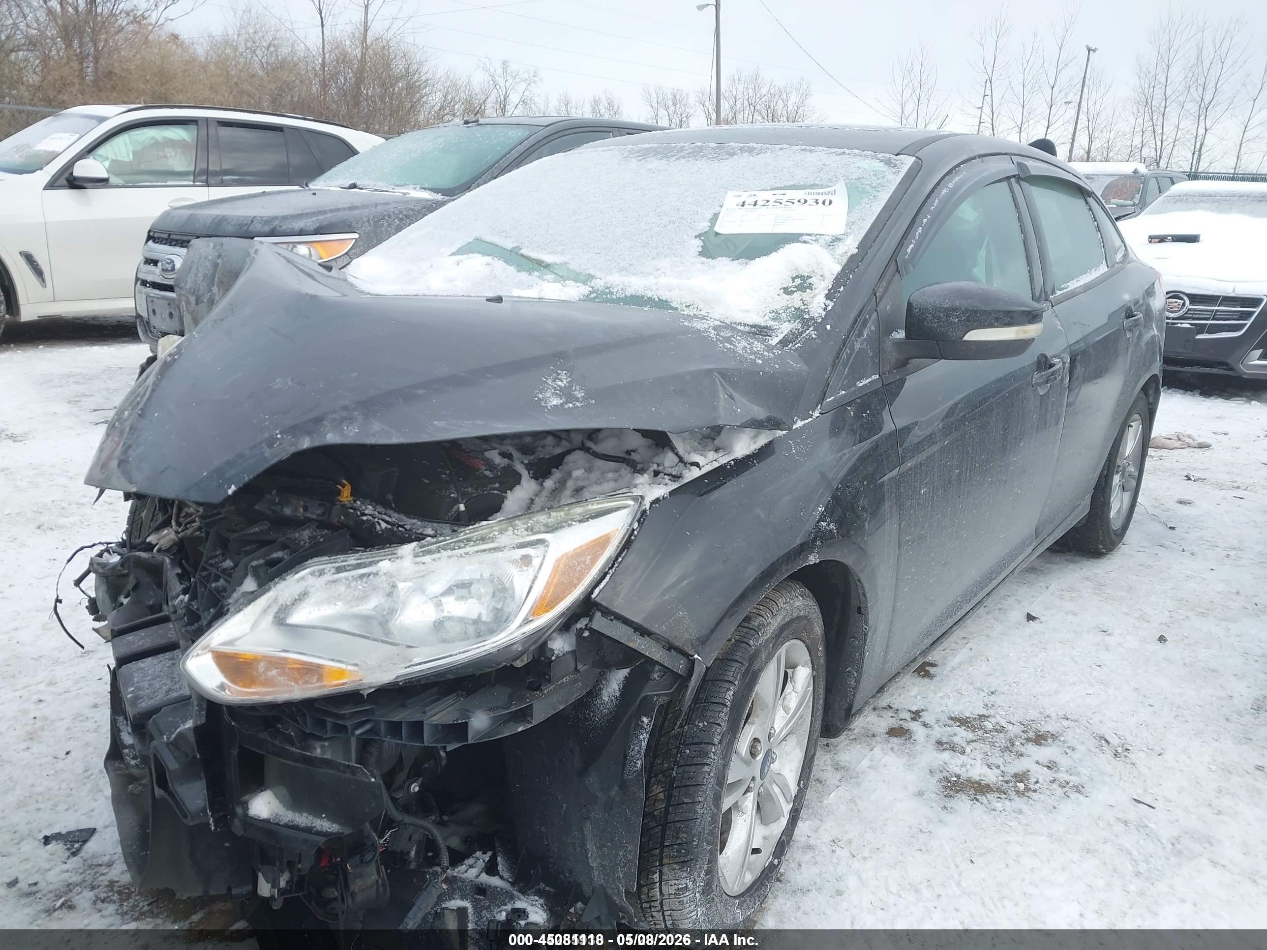 2013 Ford Focus Se Black vin: 1FADP3F26DL136425