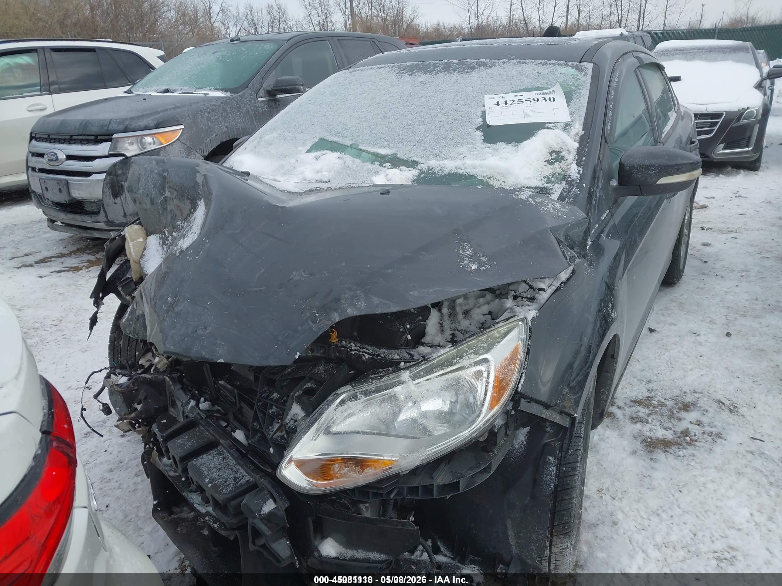2013 Ford Focus Se Black vin: 1FADP3F26DL136425