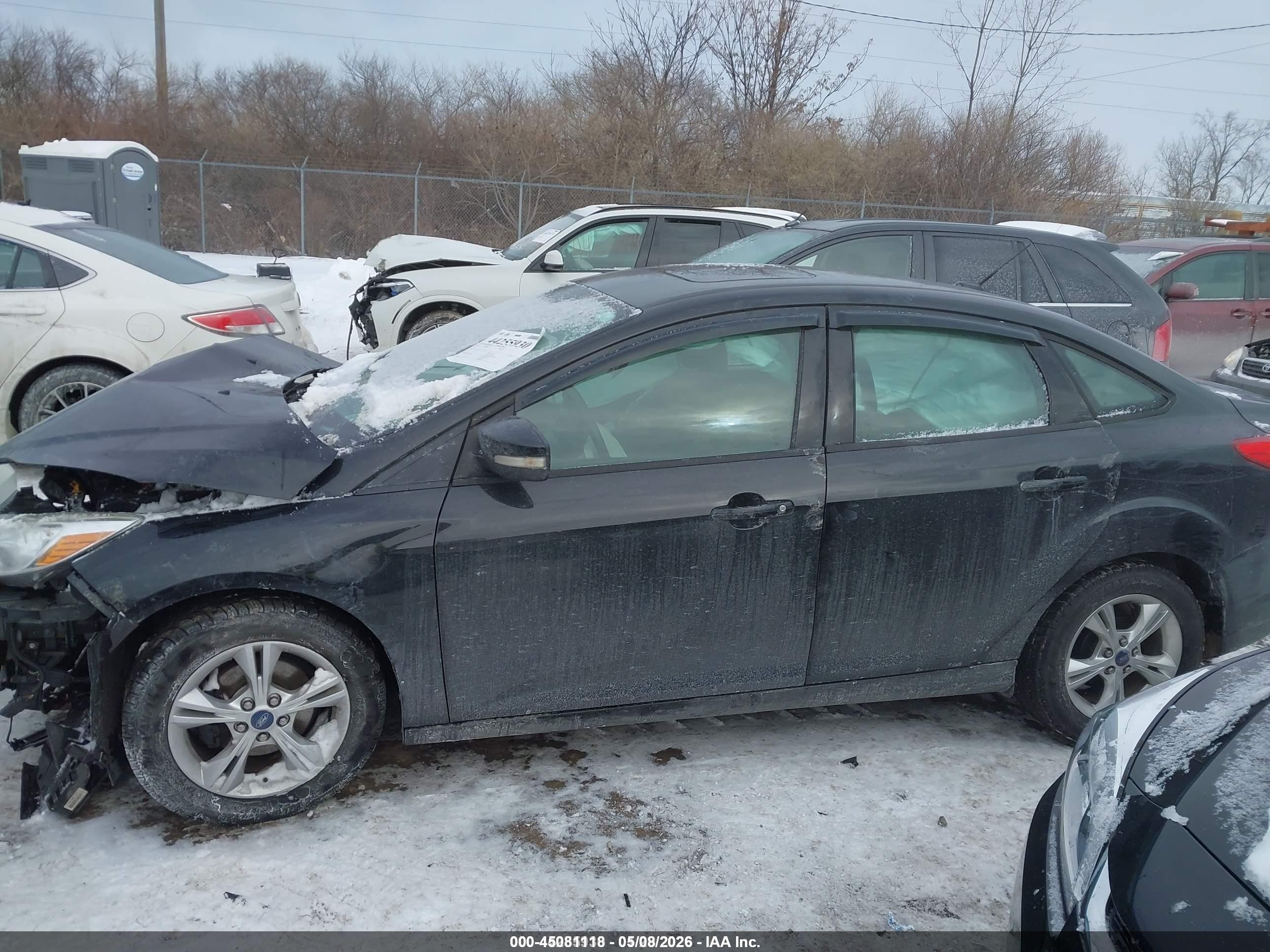 2013 Ford Focus Se Black vin: 1FADP3F26DL136425