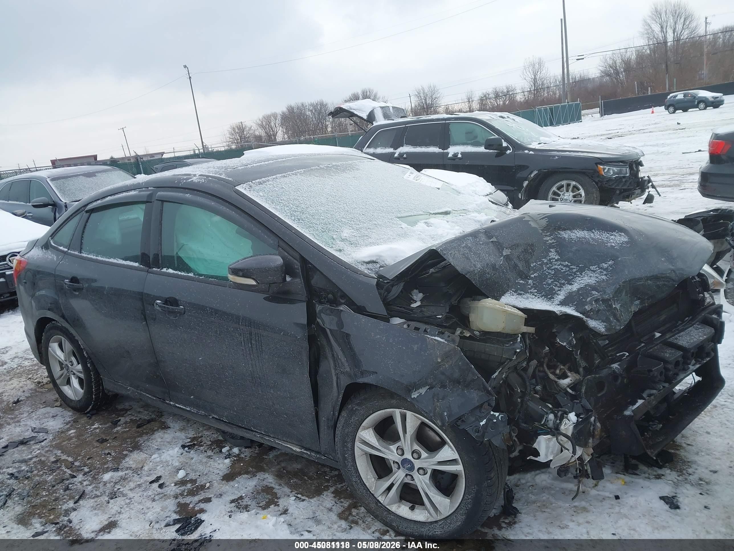 2013 Ford Focus Se Black vin: 1FADP3F26DL136425