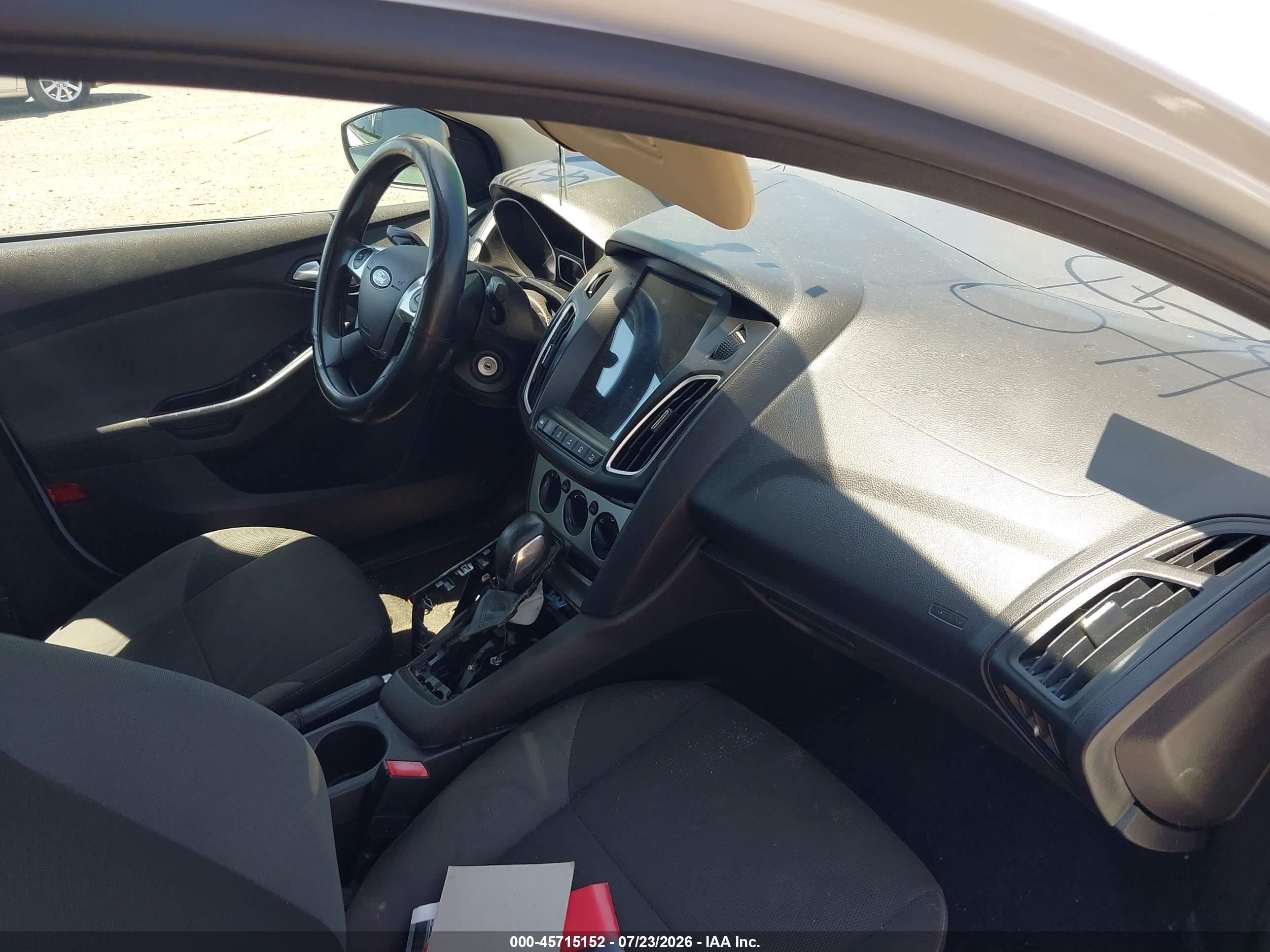 2013 Ford Focus Se White vin: 1FADP3F26DL139471