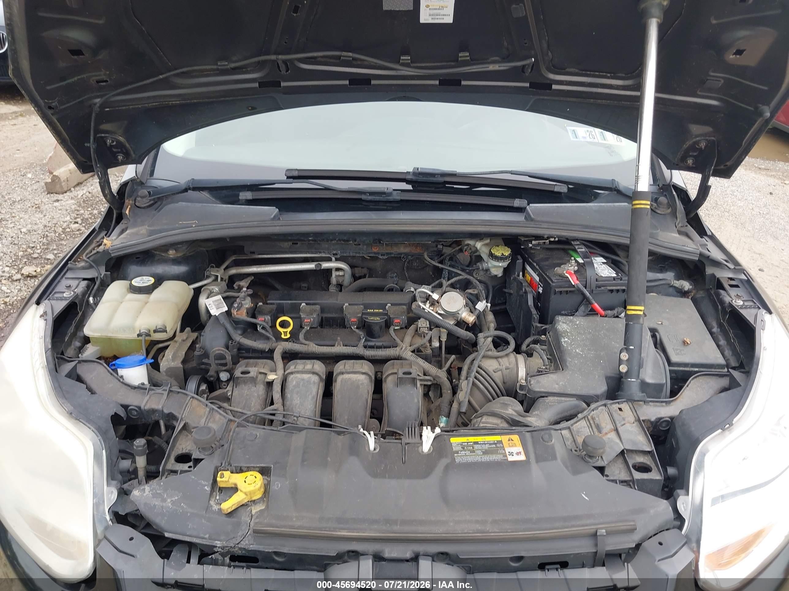 2013 Ford Focus Se Black vin: 1FADP3F26DL141625