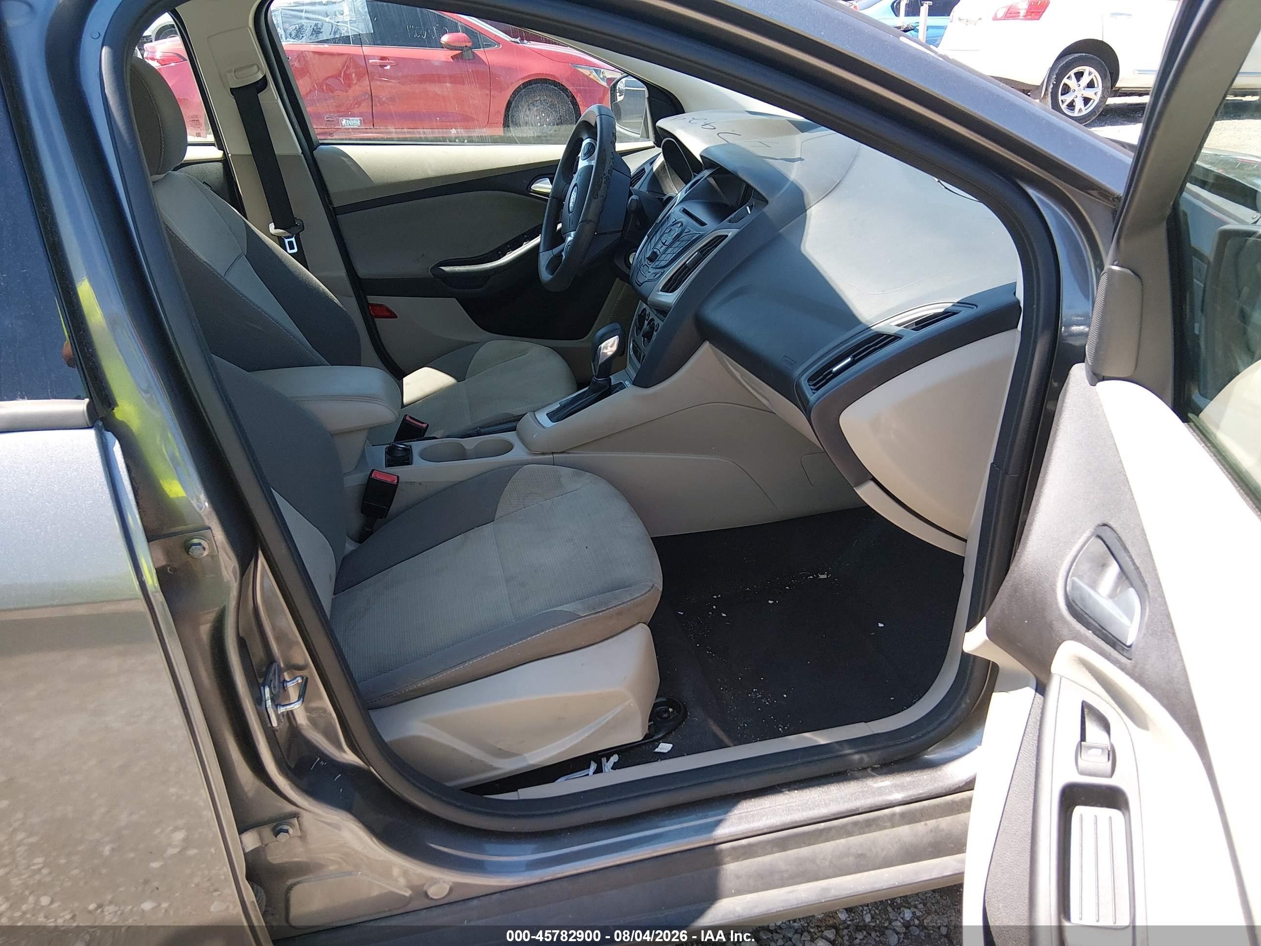 2013 Ford Focus Se Gray vin: 1FADP3F26DL143696