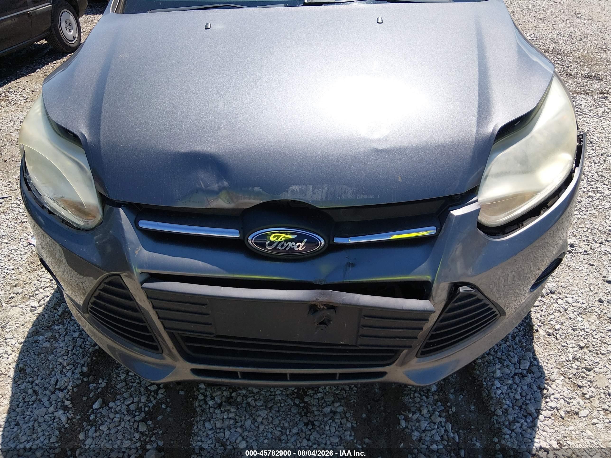 2013 Ford Focus Se Gray vin: 1FADP3F26DL143696