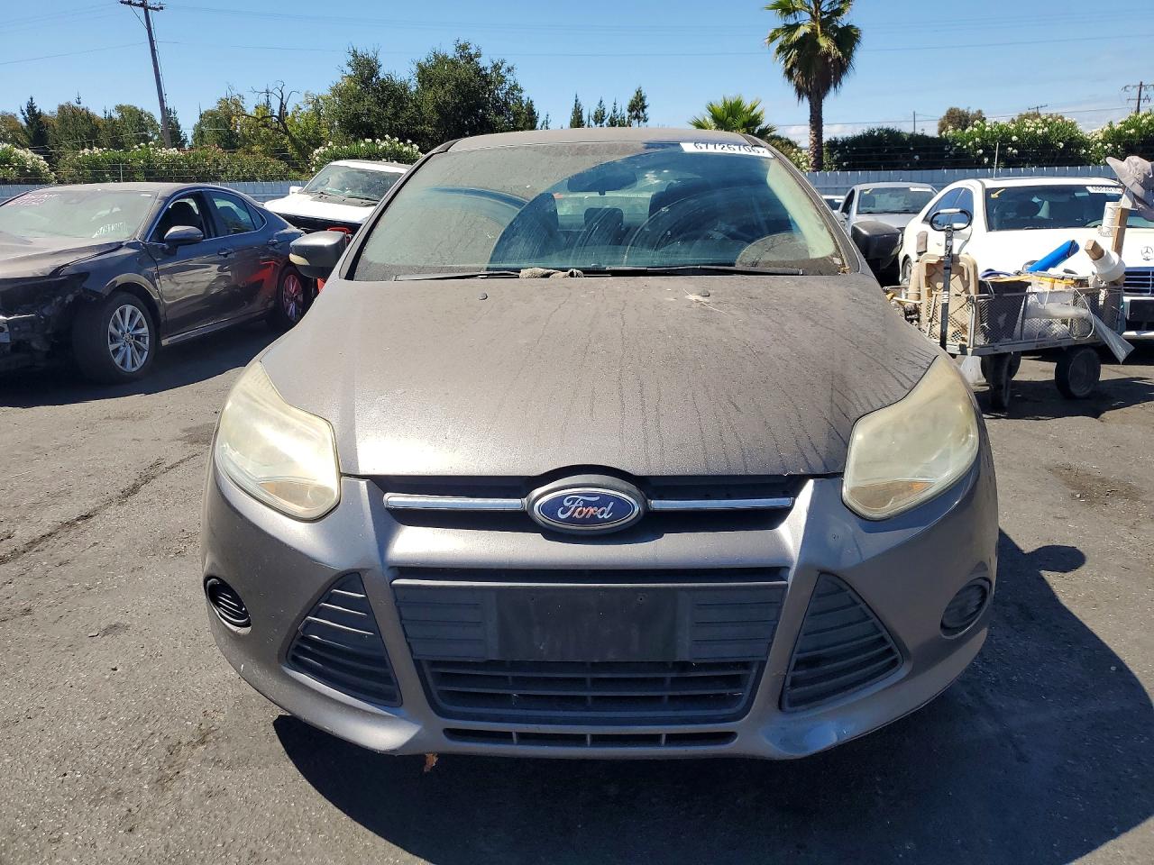 2013 Ford Focus Se Gray vin: 1FADP3F26DL153760