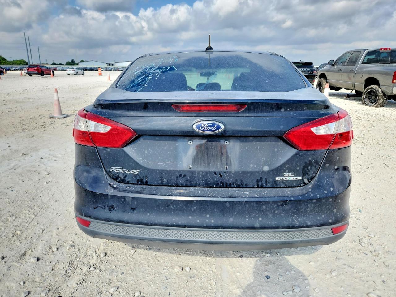2013 Ford Focus Se Black vin: 1FADP3F26DL183678