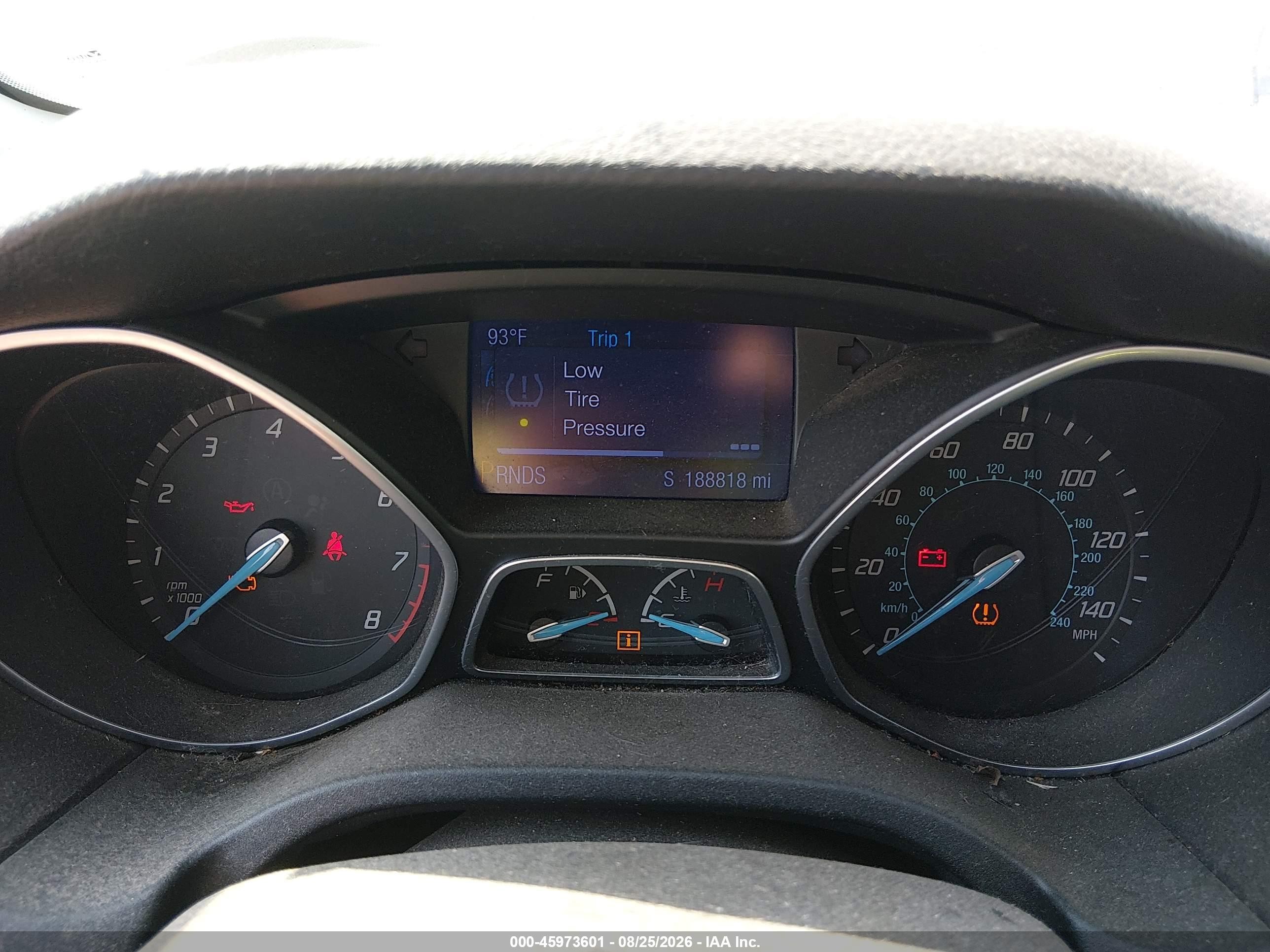 2013 Ford Focus Se Blue vin: 1FADP3F26DL183745