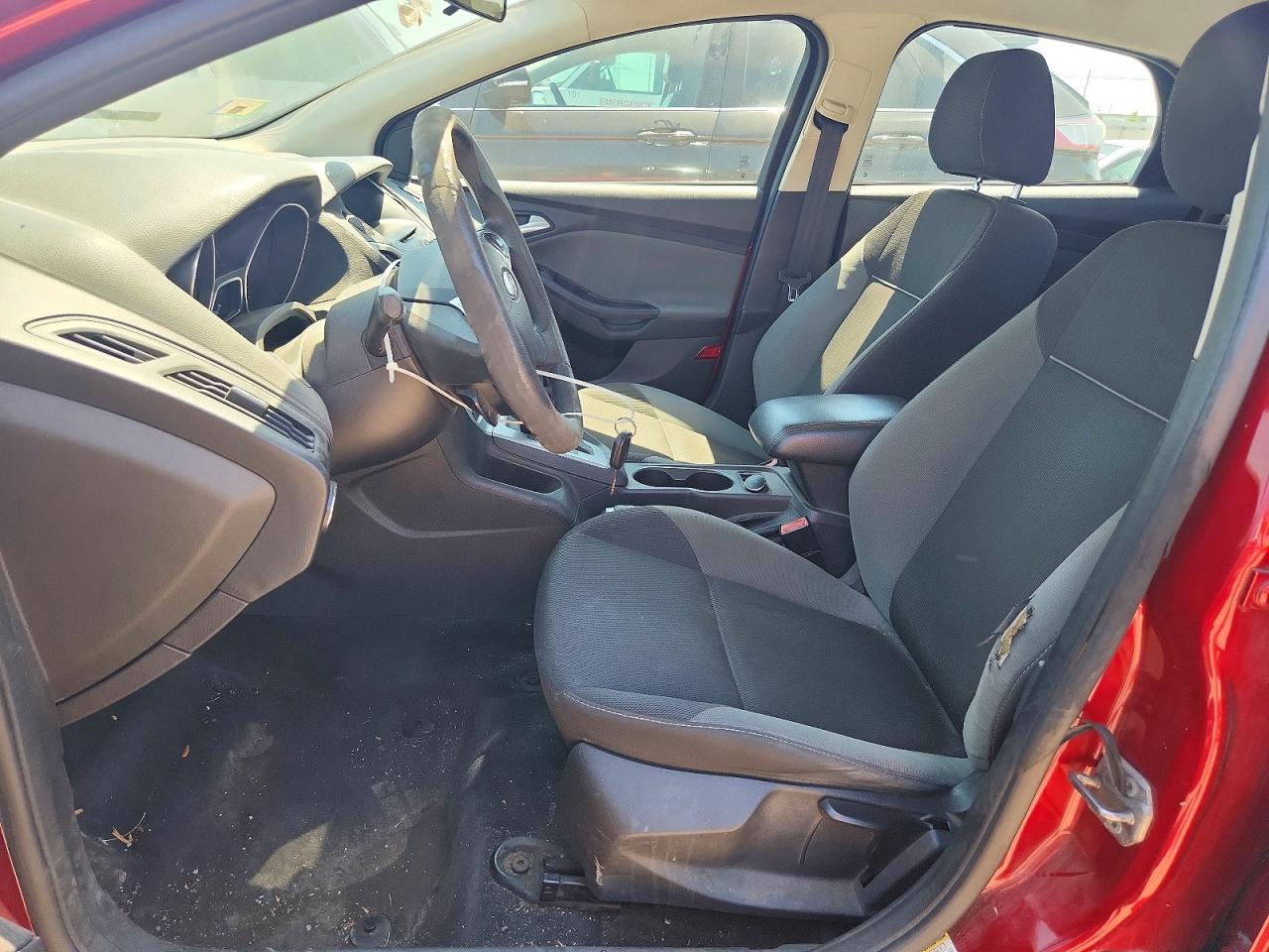 2013 Ford Focus Se Red vin: 1FADP3F26DL225492
