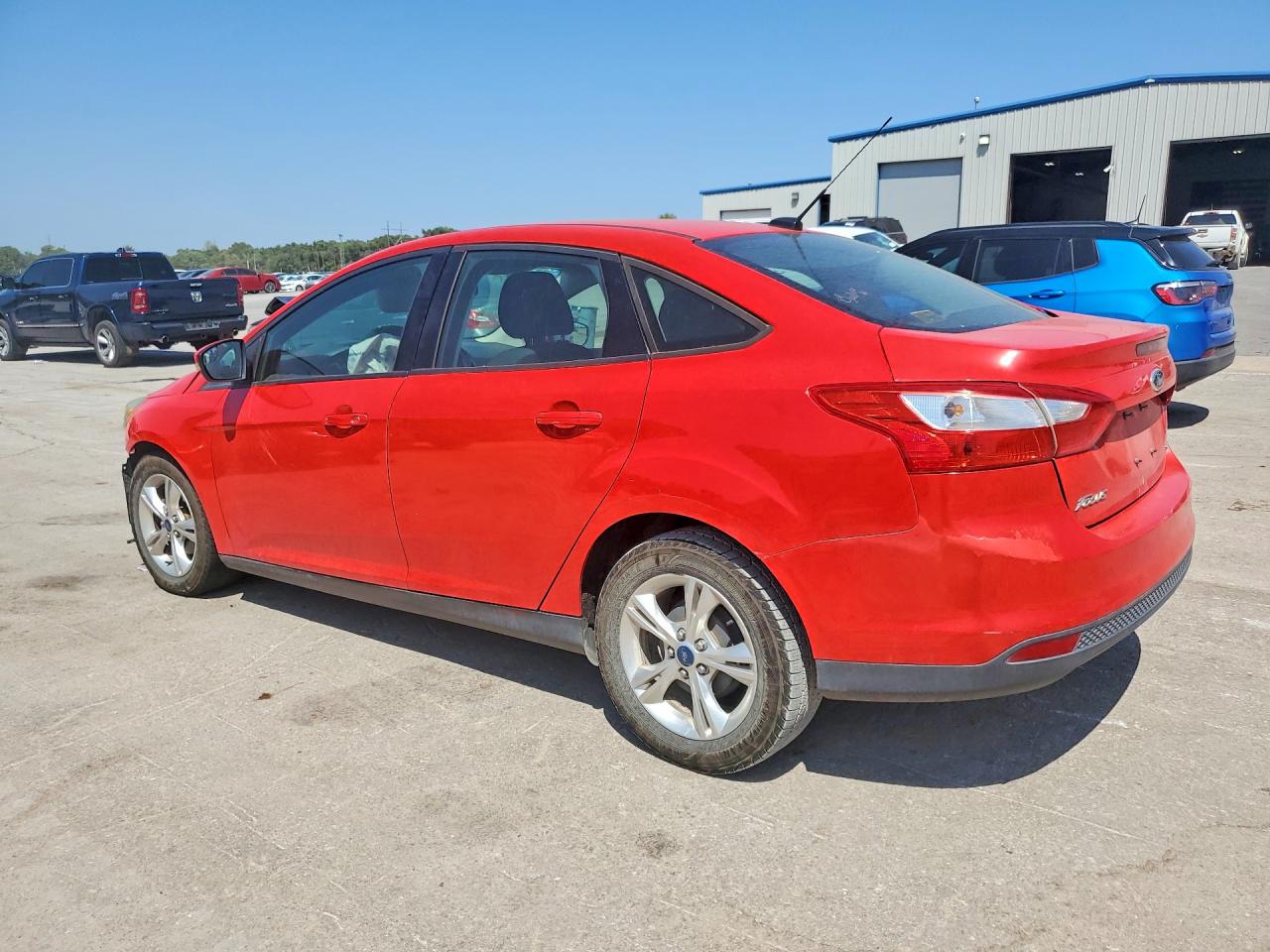 2013 Ford Focus Se Red vin: 1FADP3F26DL279066