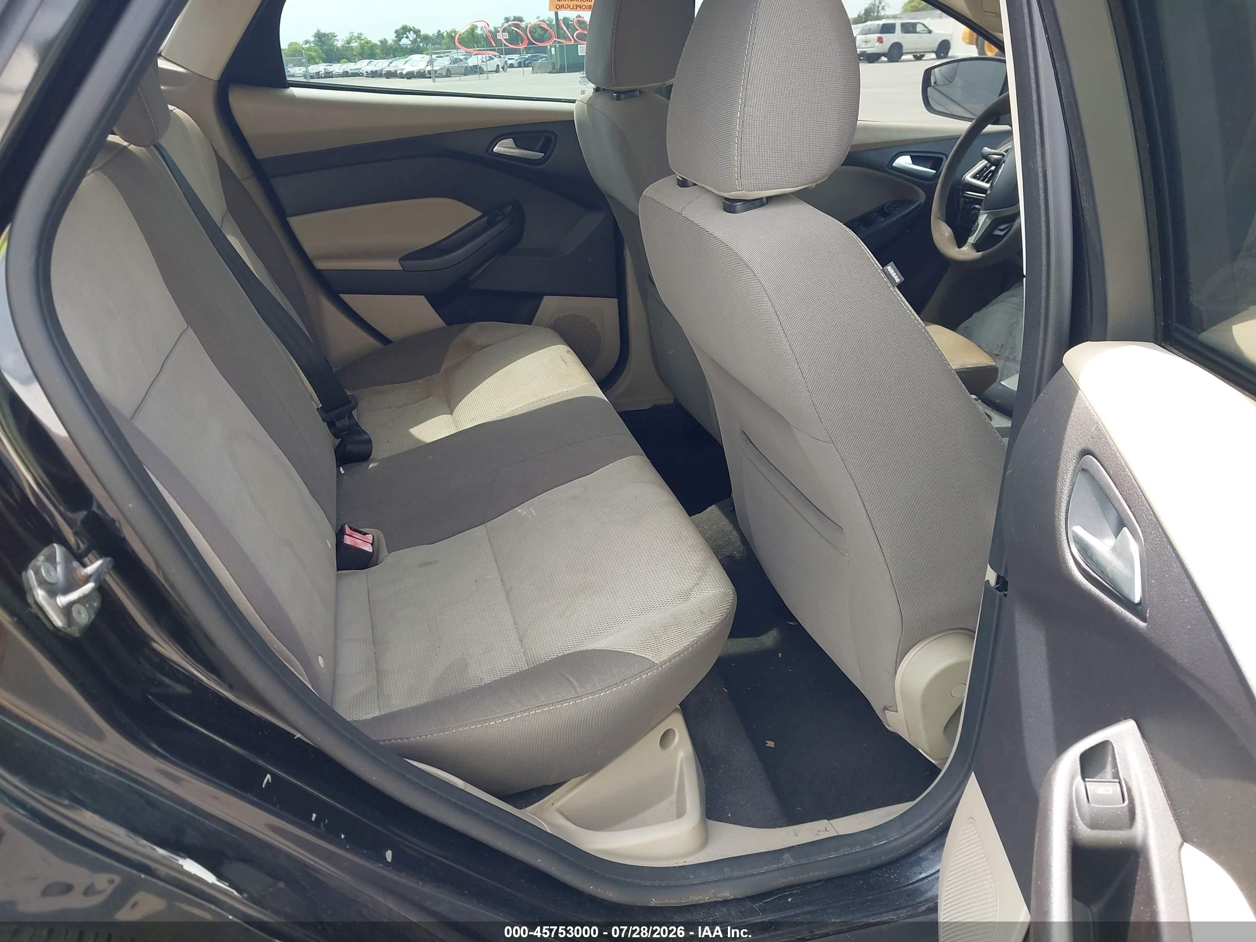 2013 Ford Focus Se Black vin: 1FADP3F26DL282792