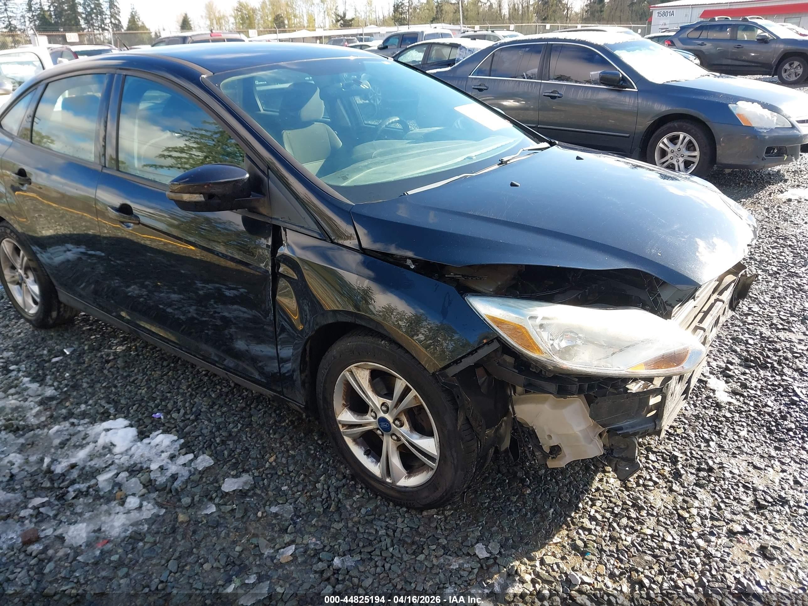 2013 Ford Focus Se Black vin: 1FADP3F26DL289998