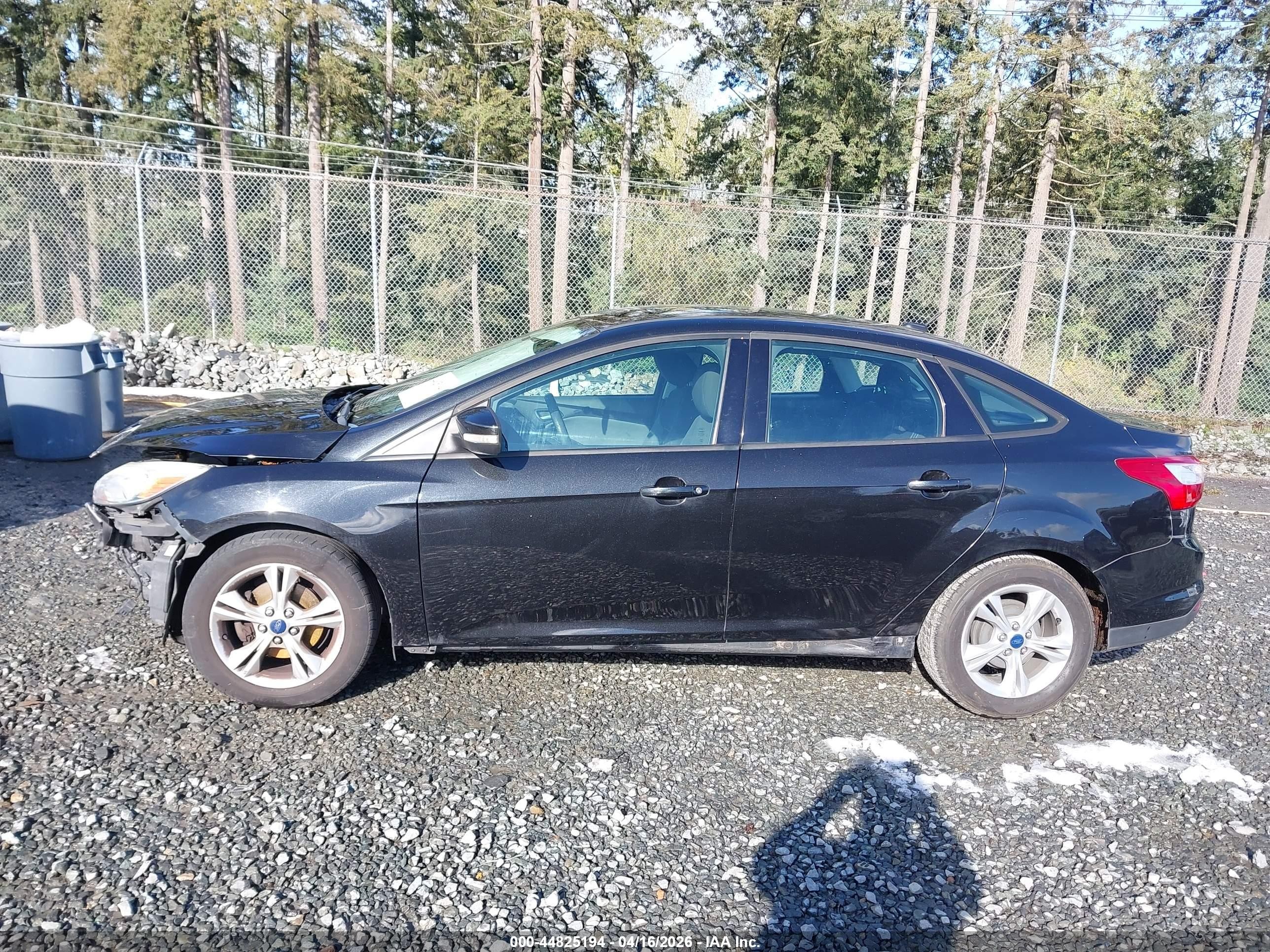 2013 Ford Focus Se Black vin: 1FADP3F26DL289998