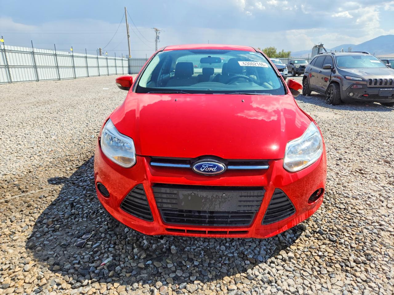 2013 Ford Focus Se Red vin: 1FADP3F26DL297972