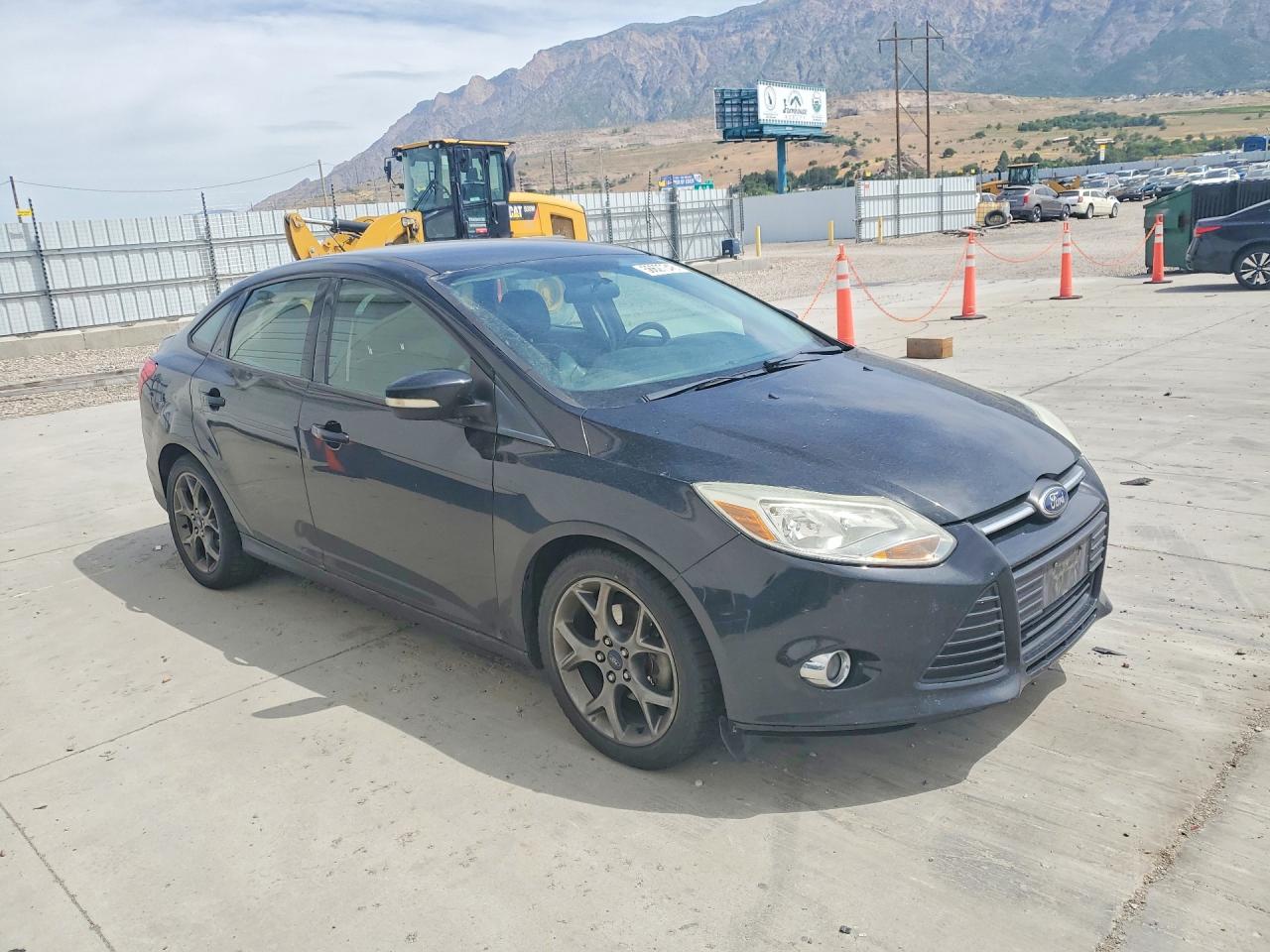 2013 Ford Focus Se Черный vin: 1FADP3F26DL298491