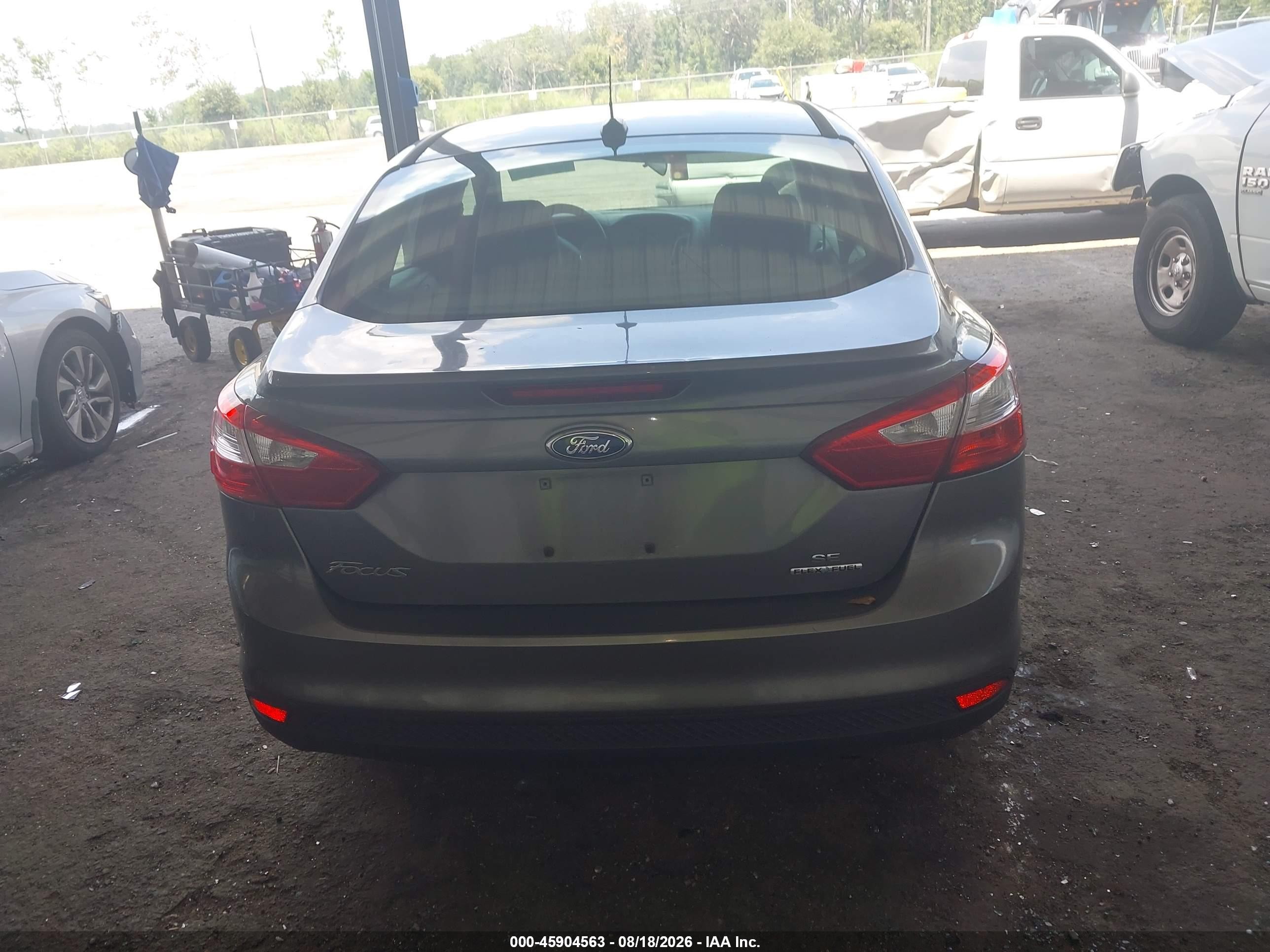 2013 Ford Focus Se Gray vin: 1FADP3F26DL305715
